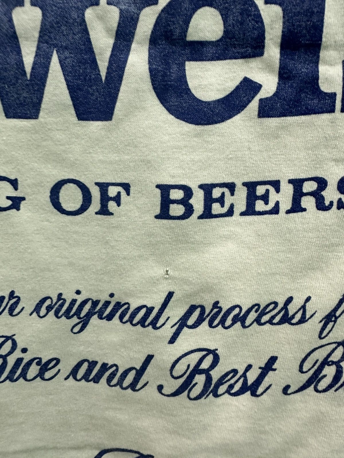 Budweiser Vintage White Budweiser "King of Beers" 1990s AOP Tee Size US XL / EU 56 / 4 - 17 Thumbnail
