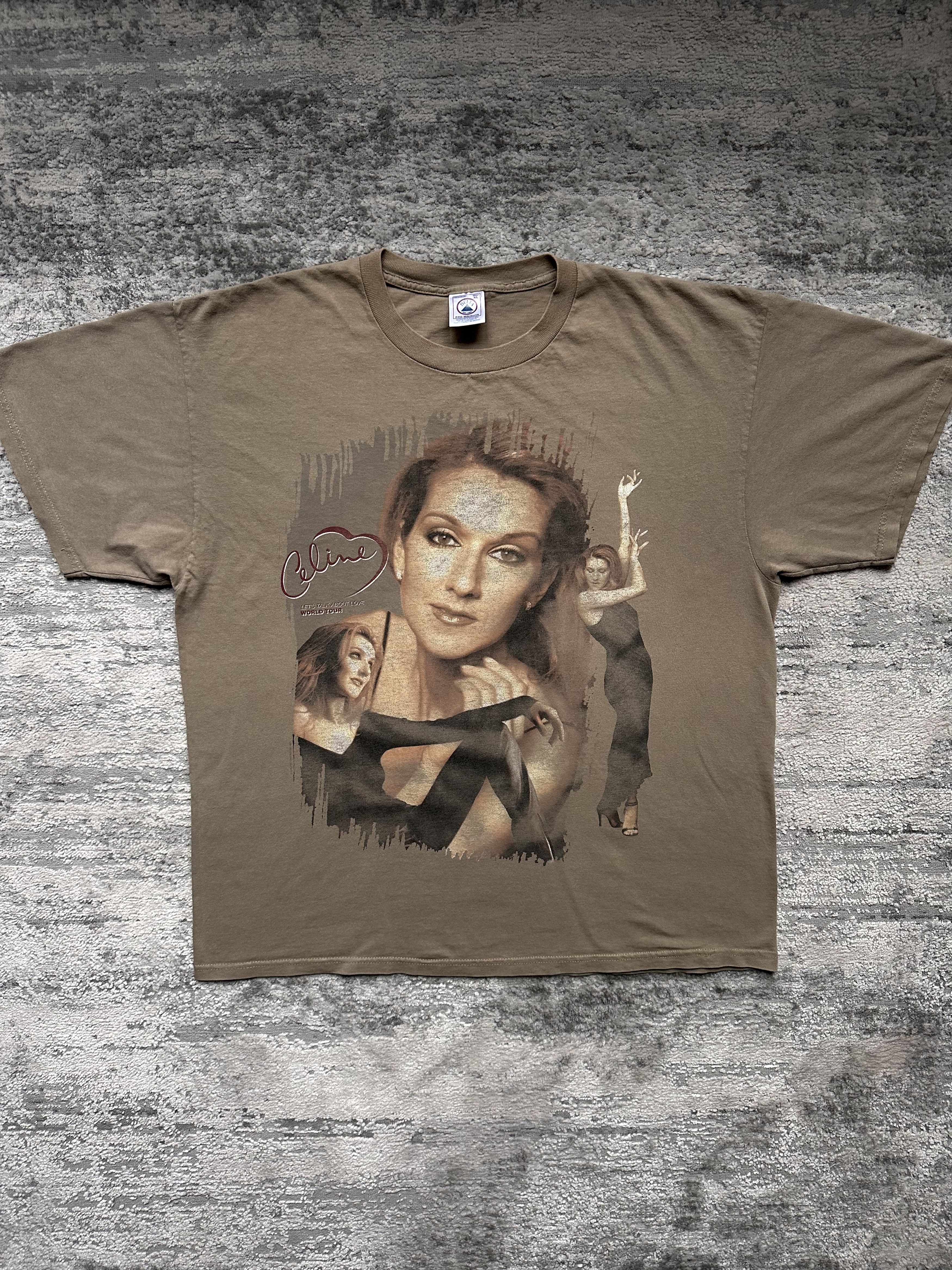Vintage Celine Dion t shirt Size US XL / EU 56 / 4 - 1 Thumbnail