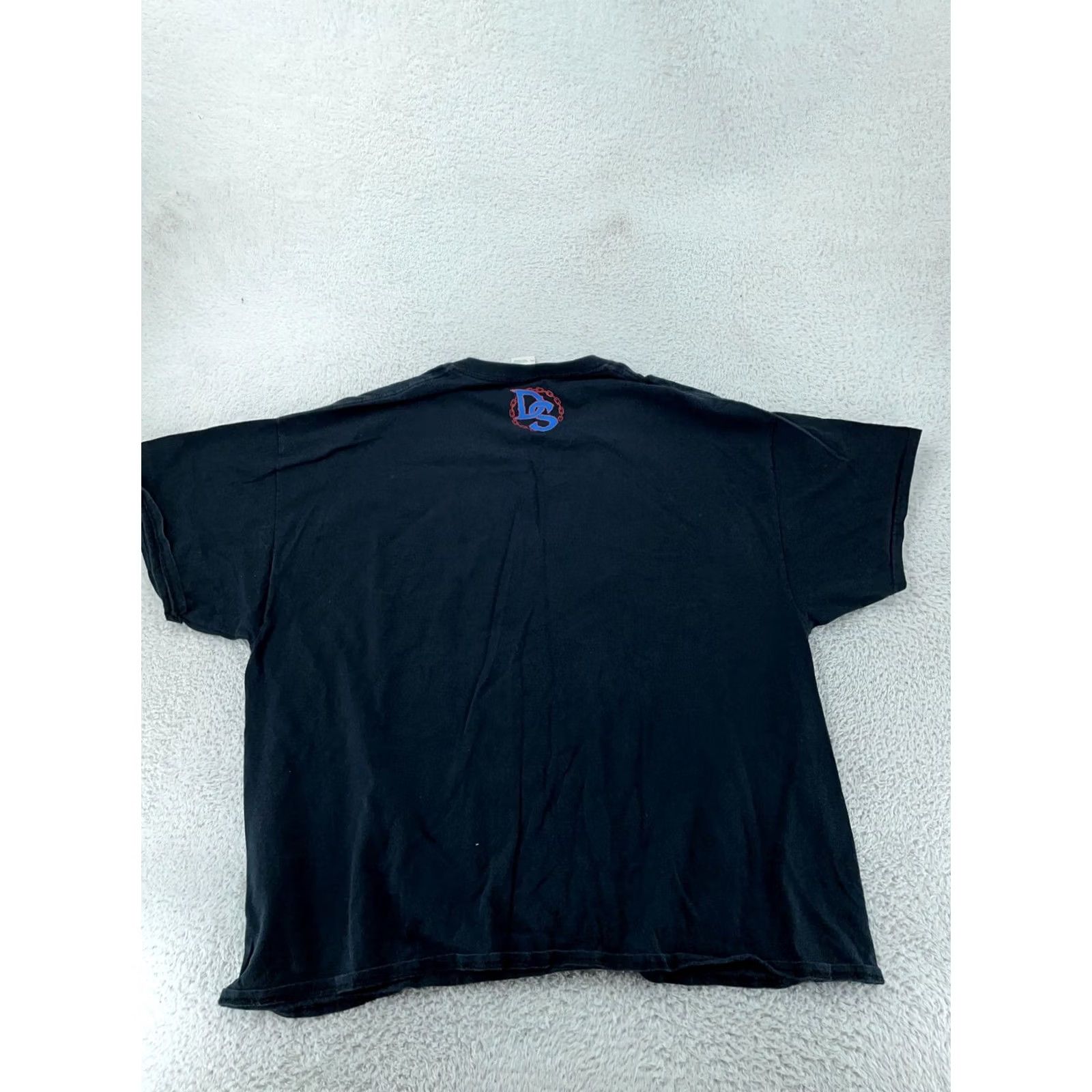 Gildan Vtg Why Be A Saint When You Can Be A Sinner Shirt T-Shirt 2XL Black Graphic Tee Mens Size US XXL / EU 58 / 5 - 4 Thumbnail