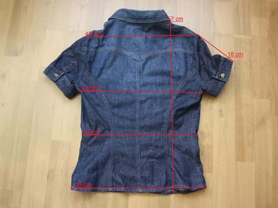 Dolce & Gabbana Dolce & Gabbana Denim short sleeved shirt womens Size M / US 6-8 / IT 42-44 - 6 Thumbnail