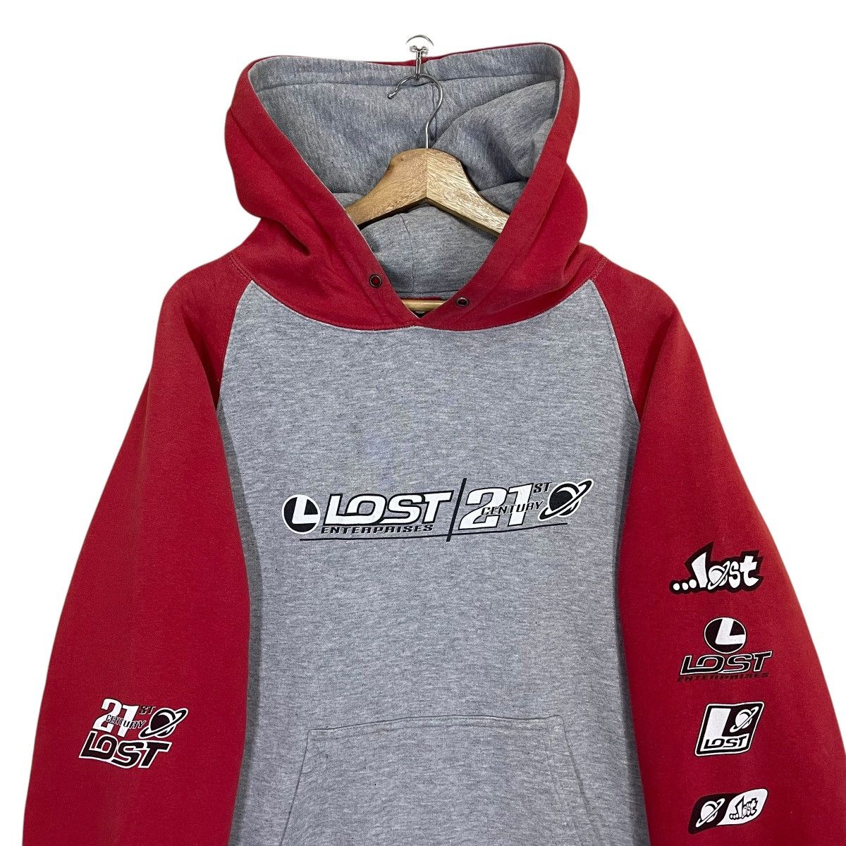 Lost Enterprises Vintage 90s Lost Skaterboards Pullover Hoodie Size US M / EU 48-50 / 2 - 4 Thumbnail