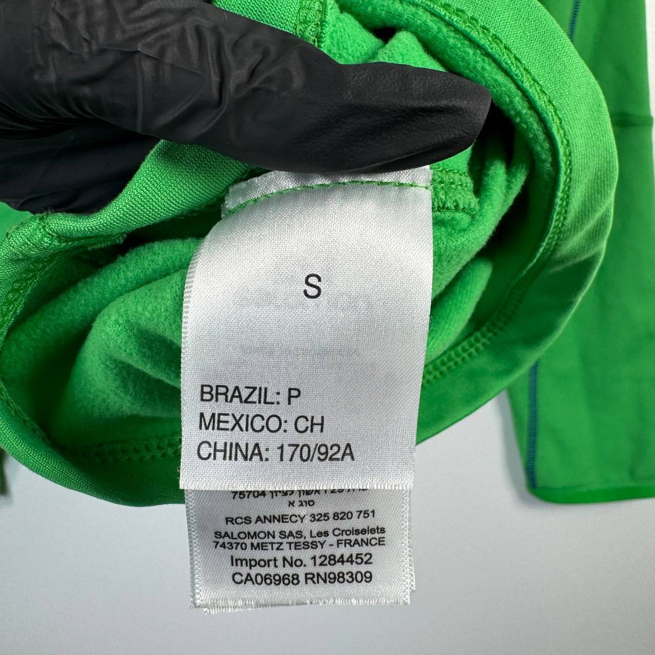 Salomon Salomon Half Zip Fleece Pullover Green Mens Size S Size US S / EU 44-46 / 1 - 6 Thumbnail