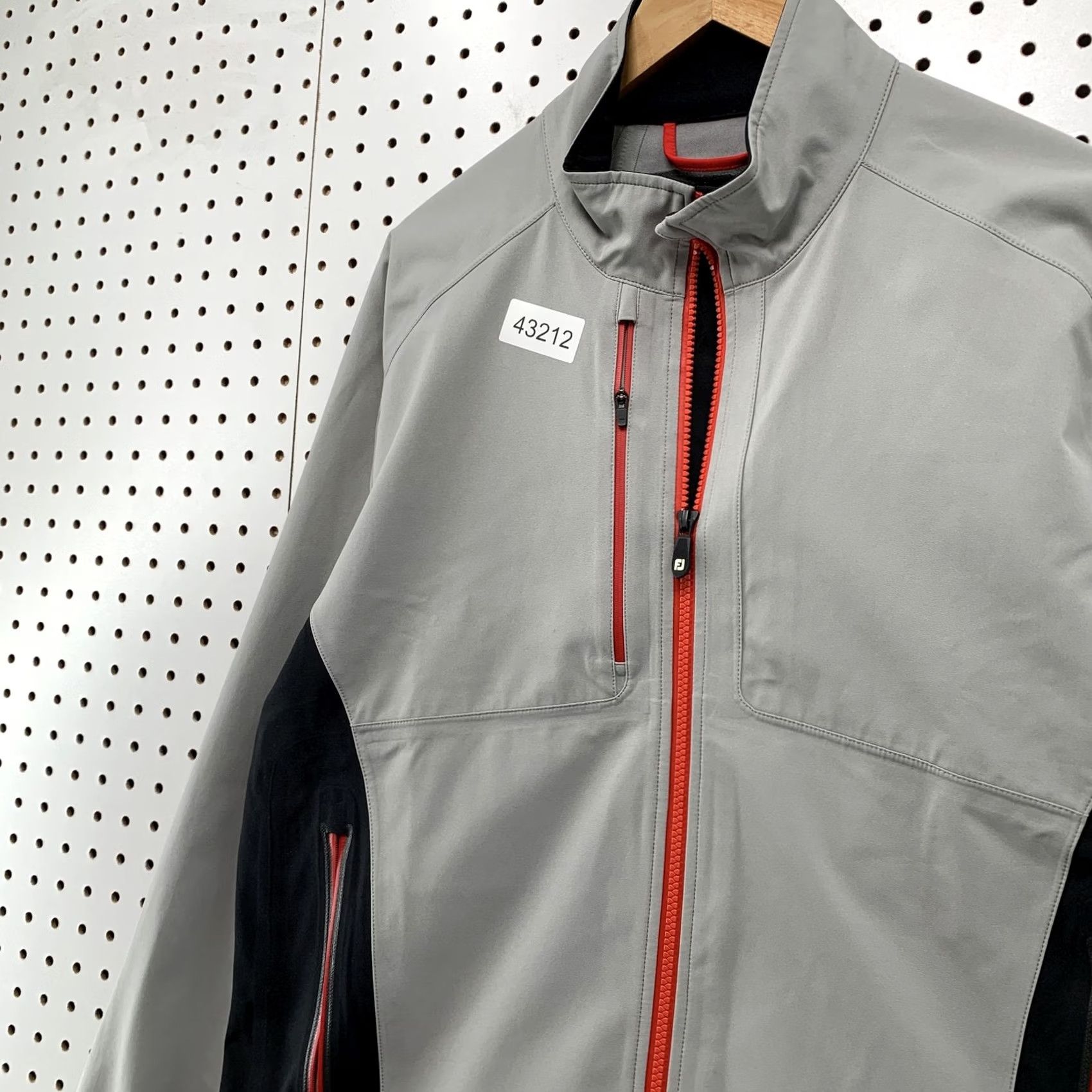 Footjoy DryJoys Footjoy FJ TOUR XP Rain Jacket Mens Medium Windbreaker Gray Size US M / EU 48-50 / 2 - 7 Thumbnail