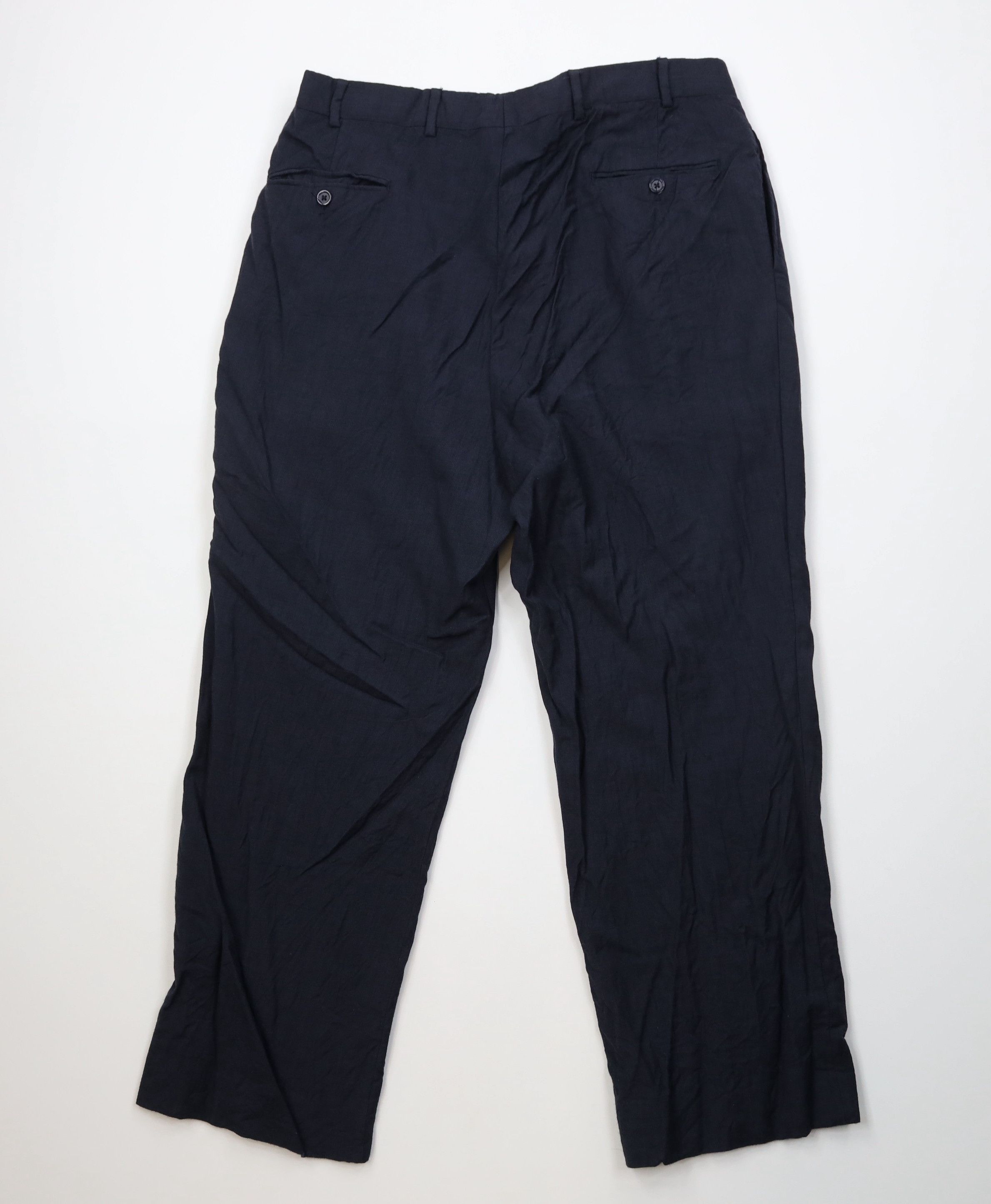 Vintage Vintage 90s Streetwear Knit Flared Wide Leg Chino Pants Size US 36 / EU 52 - 8 Thumbnail