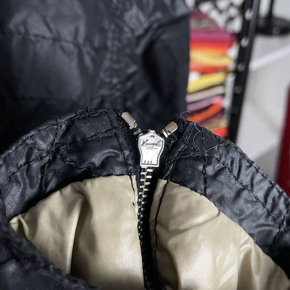 Designer × Moncler Moncler Coat Jacket Black Logo Hooded Y2K Retro Size M / US 6-8 / IT 42-44 - 5 Thumbnail