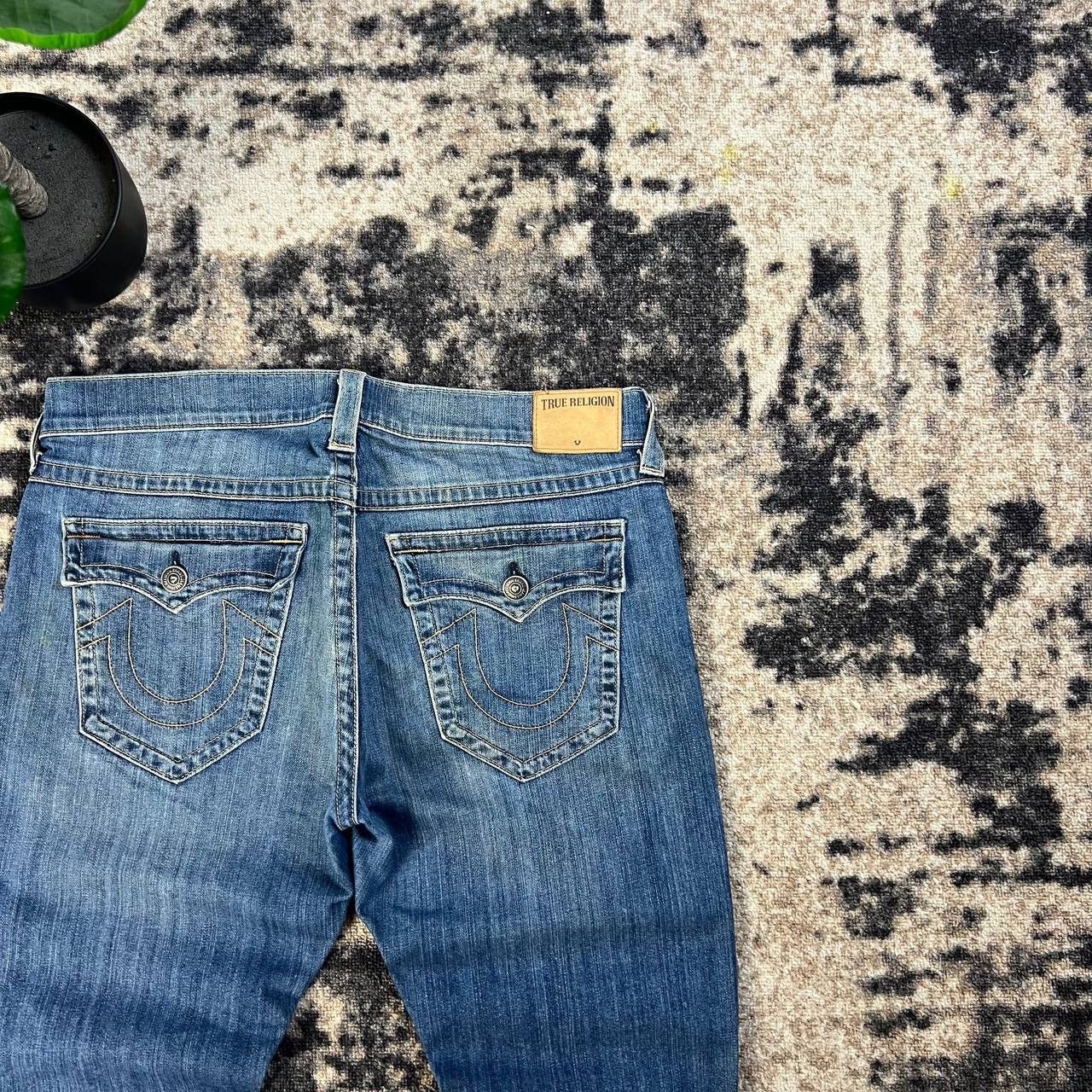 True Religion True Religion Vintage Y2K Big Logo Denim Jeans Size US 36 / EU 52 - 3 Thumbnail