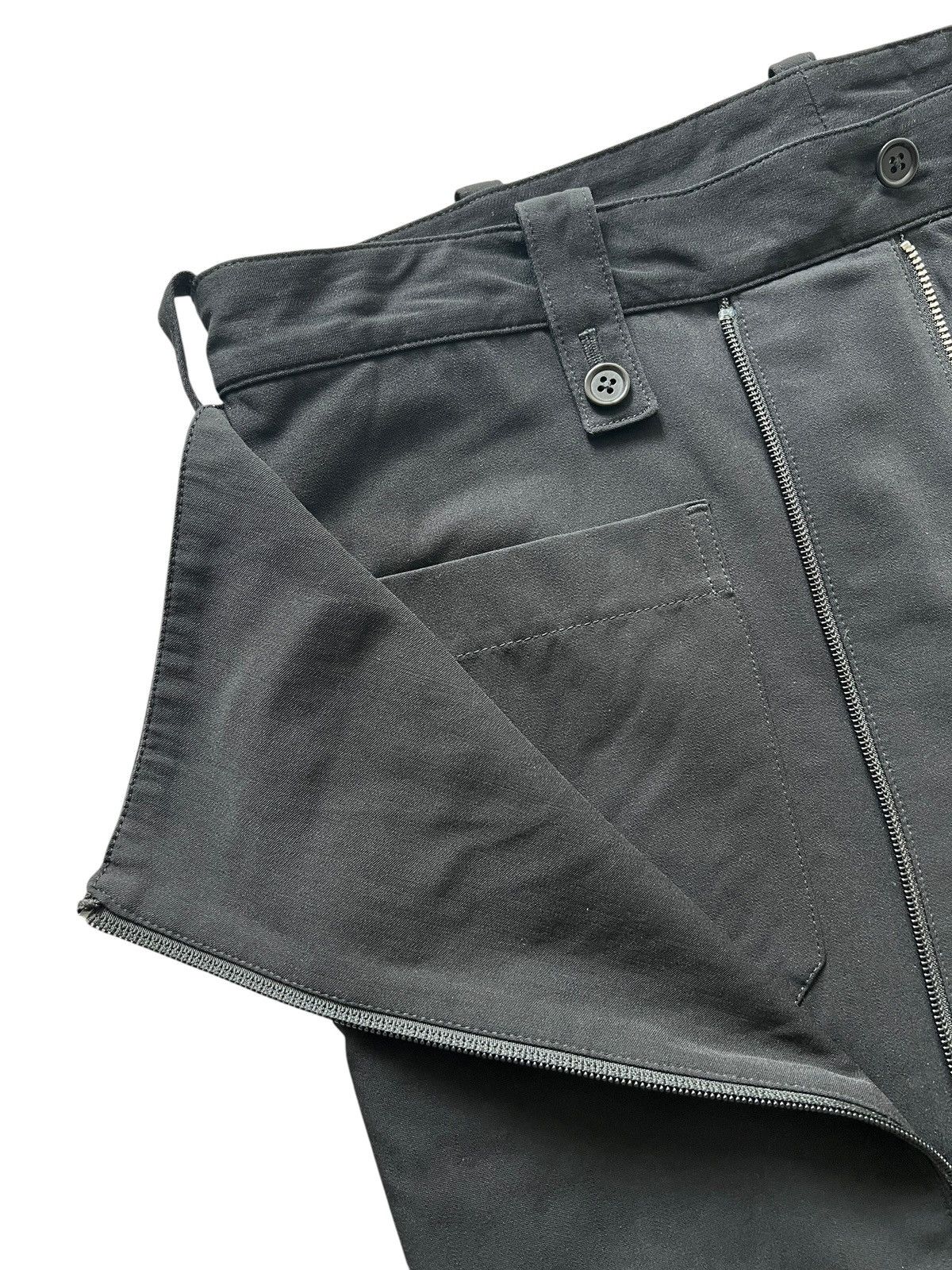 Yohji Yamamoto 1990s Yohji Yamamoto Pour Homme Hidden Pocket Wool Pants Size US 36 / EU 52 - 7 Thumbnail