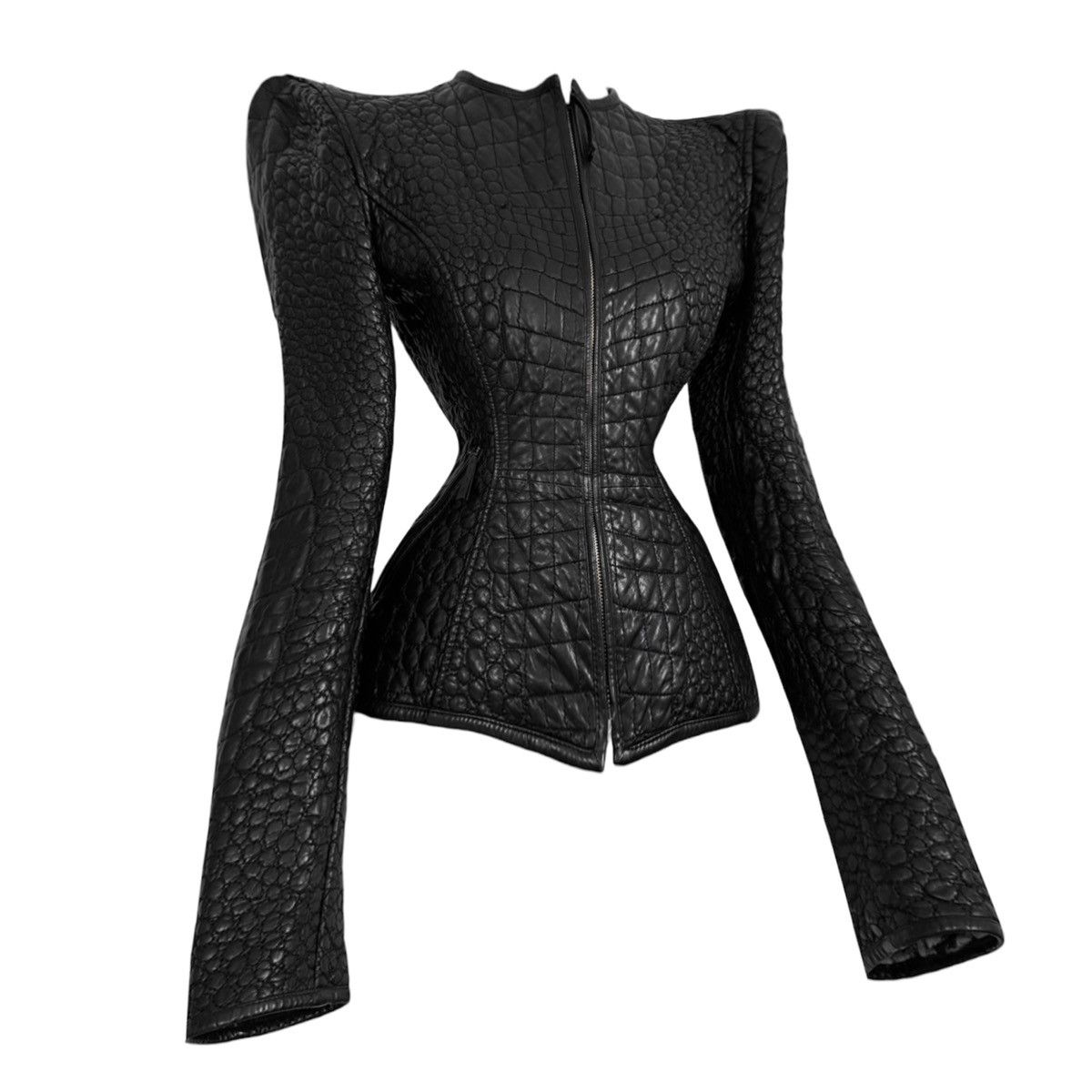 Roberto Cavalli Roberto Cavalli runway leather jacket Size XS / US 0-2 / IT 36-38 - 1 Thumbnail