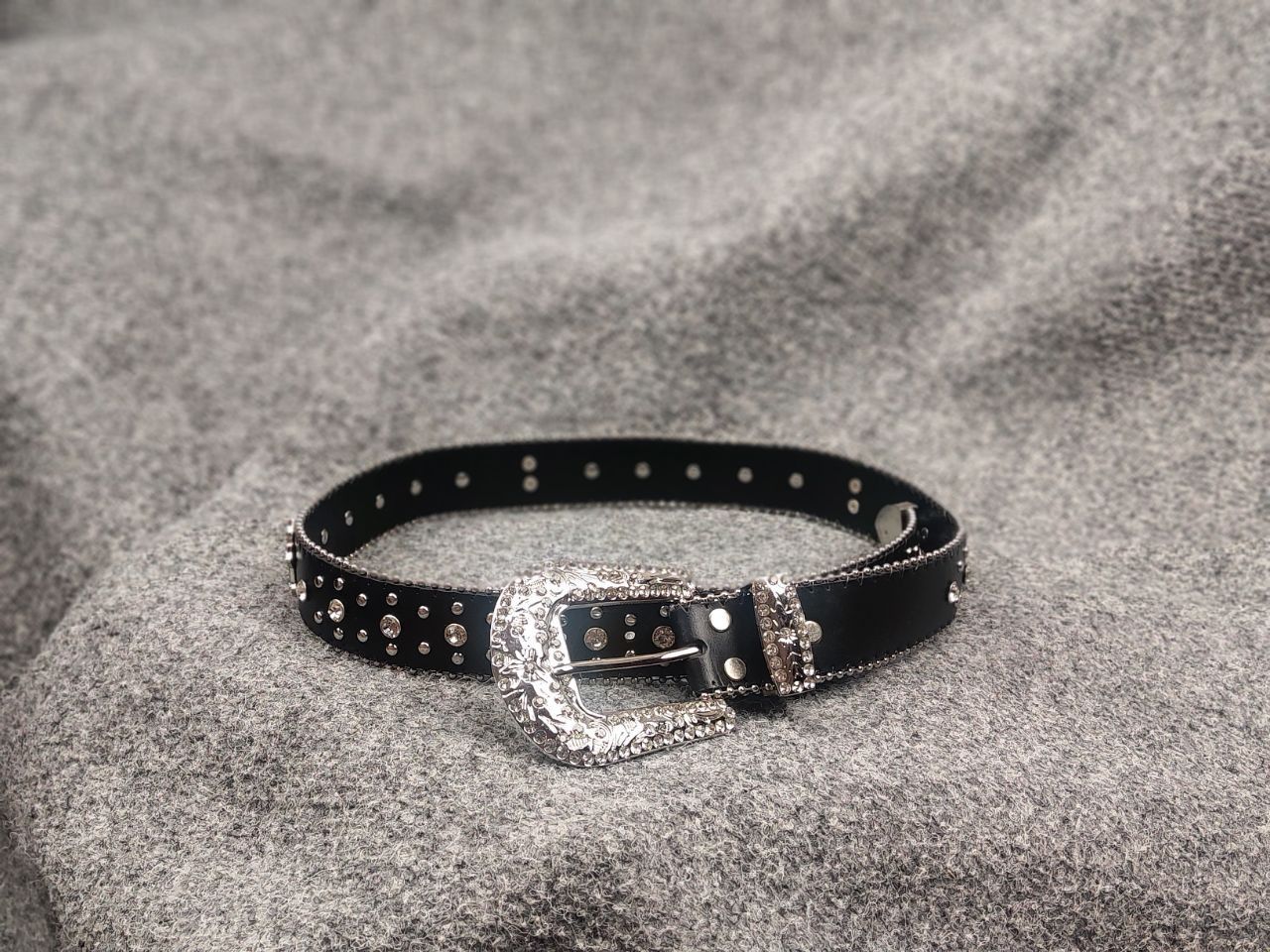vintage L.G.B. leather belt y2k グランジ Le Grand Bleu Cross | Grailed