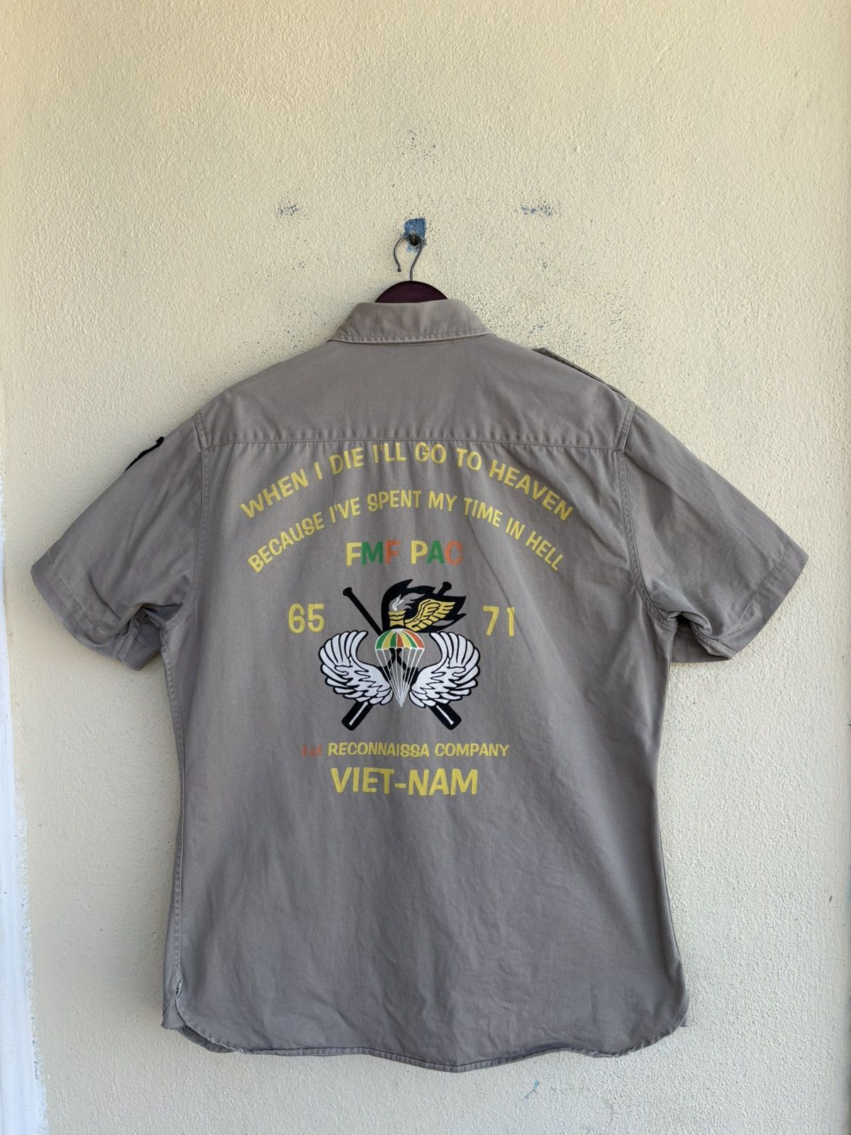 Avirex Avirex Multinational Peacekeeping Force Shirt Size US XL / EU 56 / 4 - 2 Thumbnail