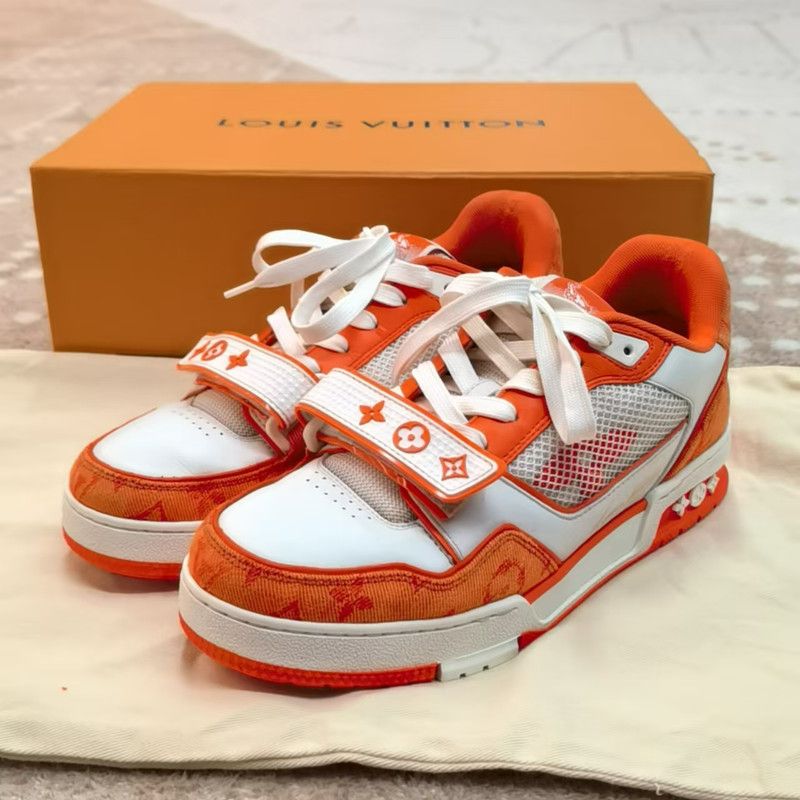 Louis Vuitton Louis Vuitton Iconic Low-Top Trainer Sneakers 0089 Size US 8.5 / EU 41-42 - 1 Thumbnail