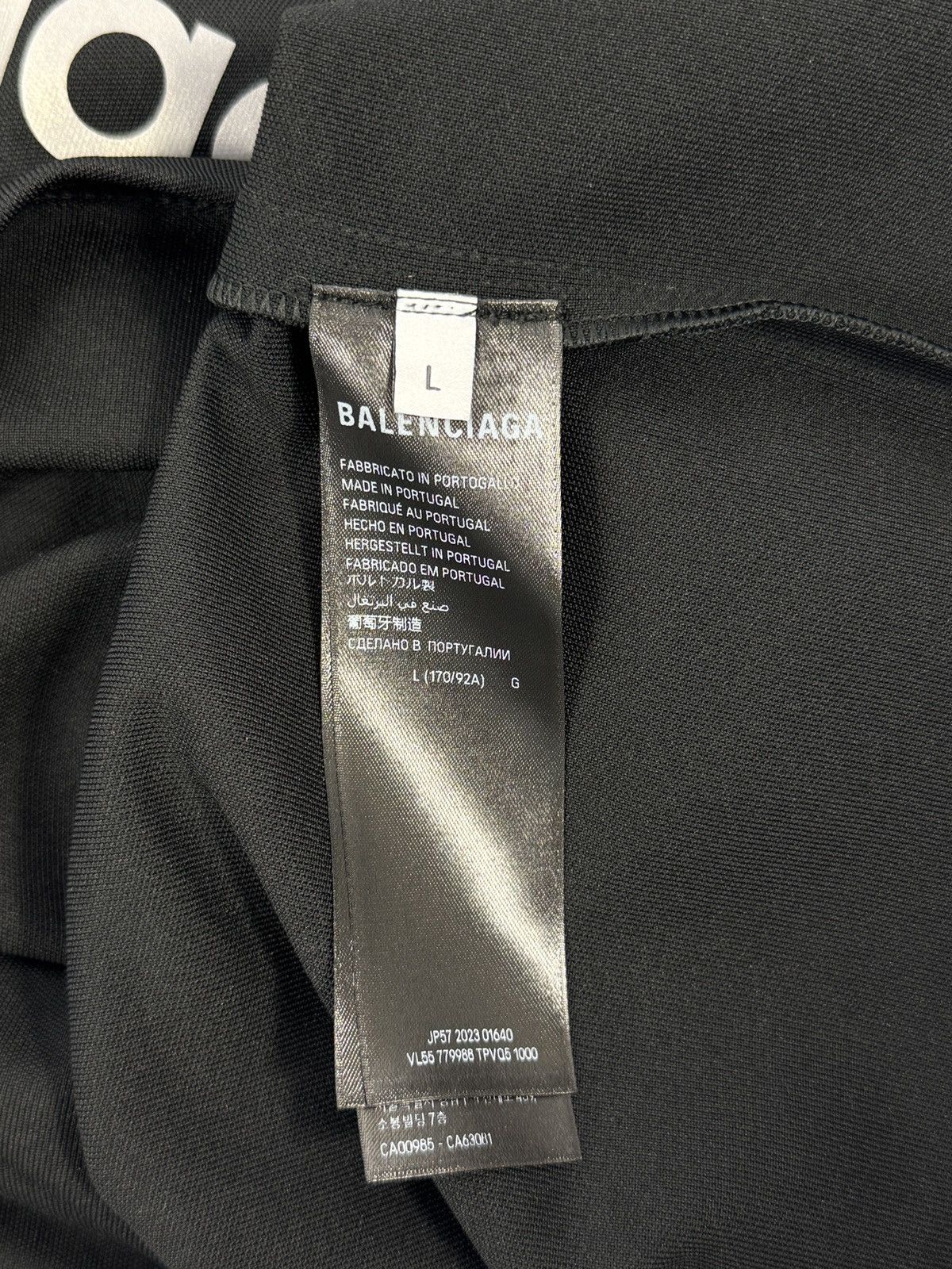 Balenciaga LOGO PRINT OVERSIZED SLEEVELESS VEST Size US L / EU 52-54 / 3 - 4 Thumbnail