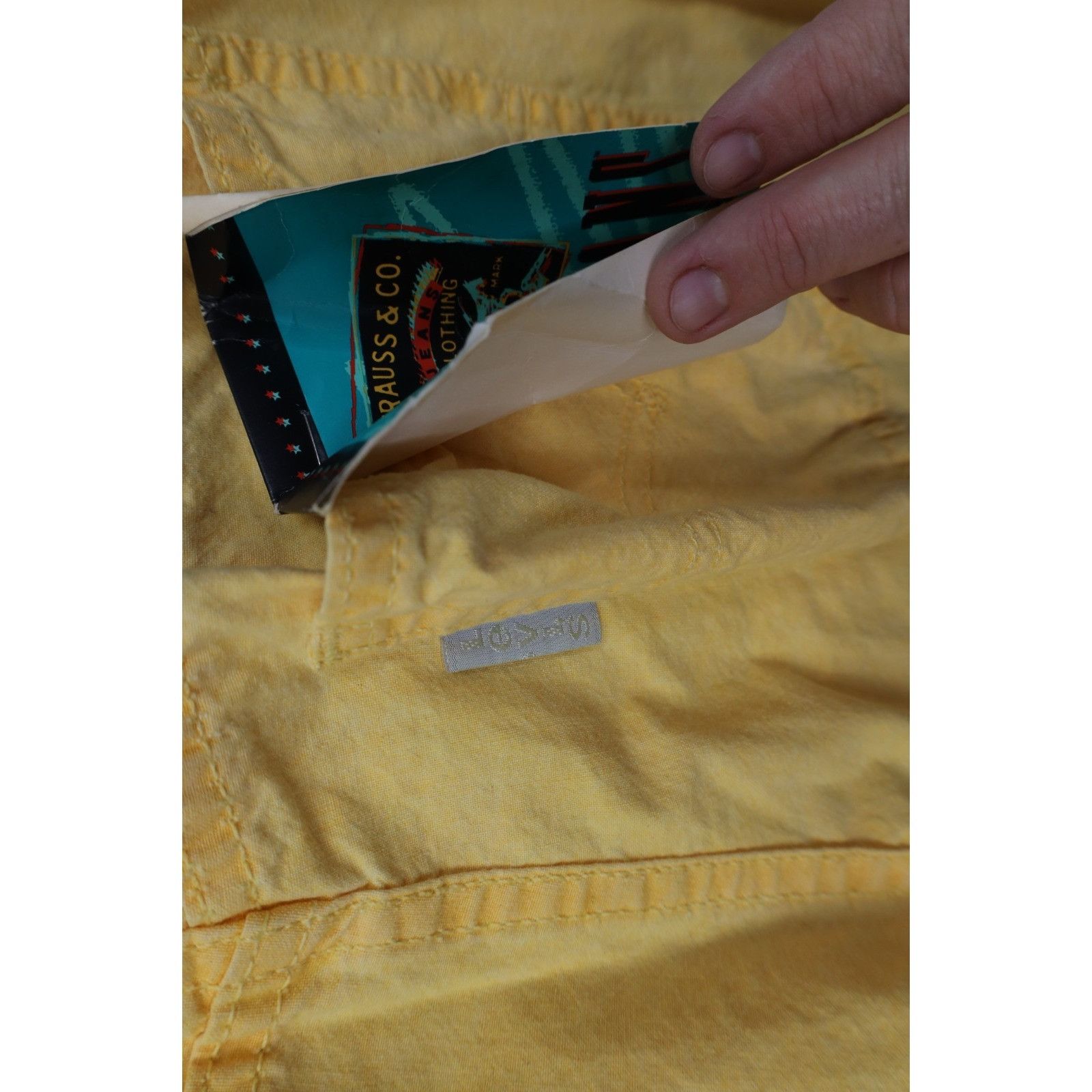 Levi's Deadstock Vintage 80s Levis Sport Jeans Pigment Dye Pants Size US 36 / EU 52 - 17 Thumbnail