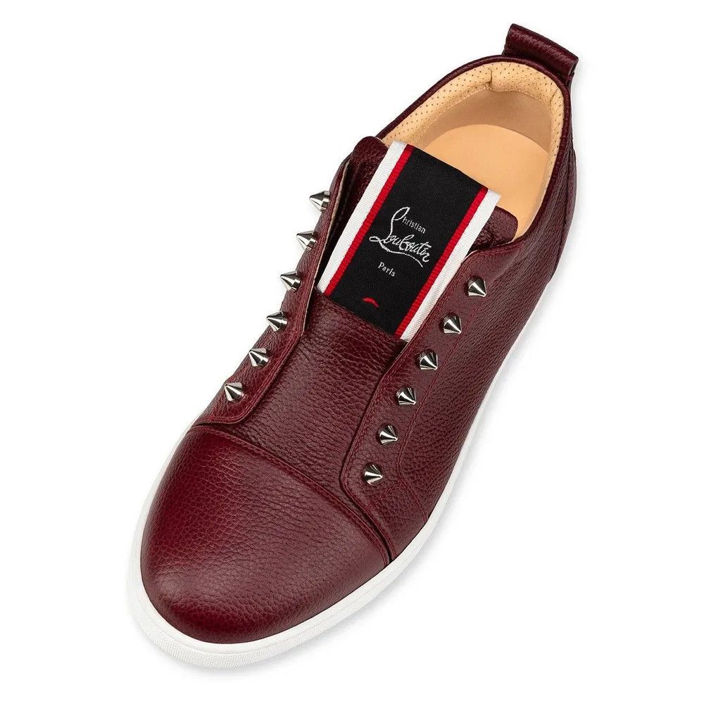 Christian Louboutin o1s1wg110924 F.a.v Fique A Vontade Snekers in Red Size US 9 / EU 42 - 3 Thumbnail