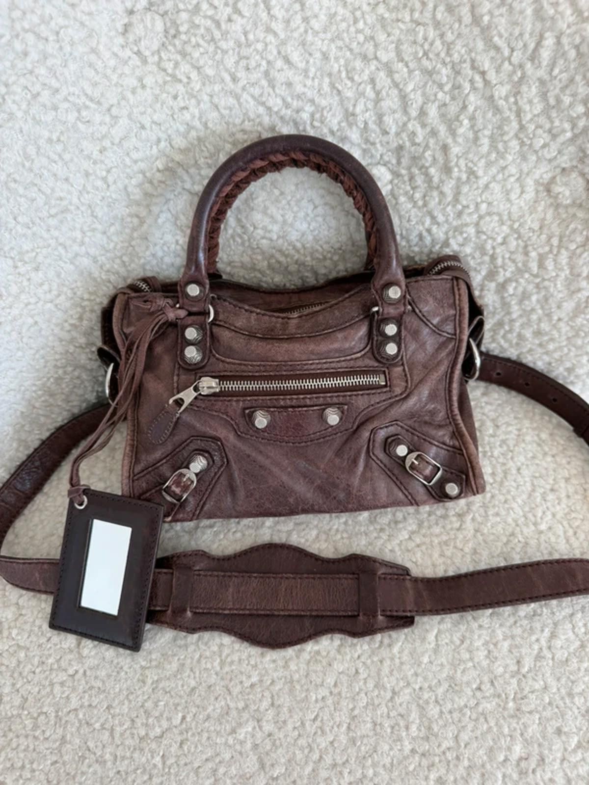 Balenciaga Balenciaga Mini City Bag Size ONE SIZE - 1 Thumbnail
