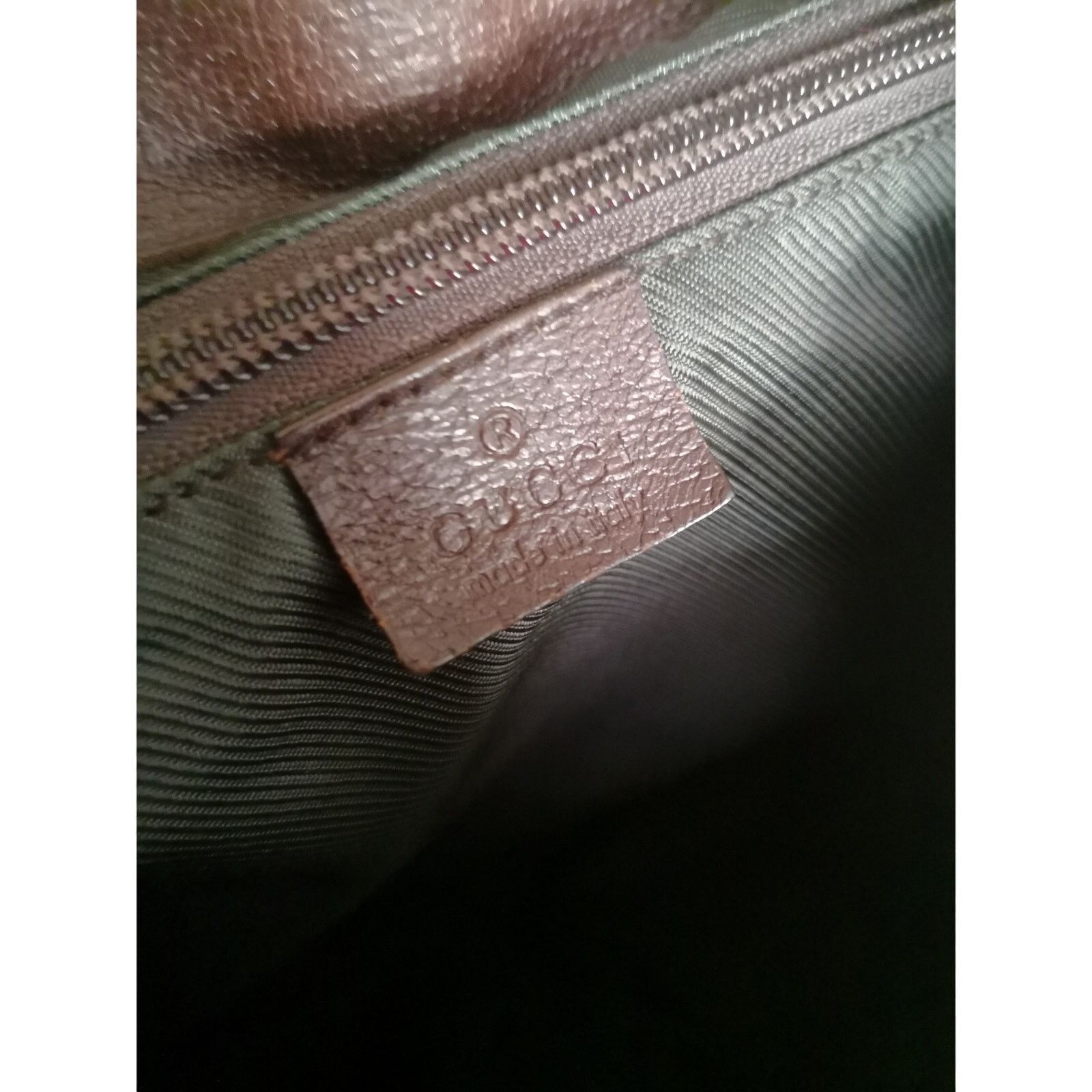 Gucci Authentic Gucci GG Jackie Canvas Backpack Excellent Shape Size ONE SIZE - 16 Thumbnail
