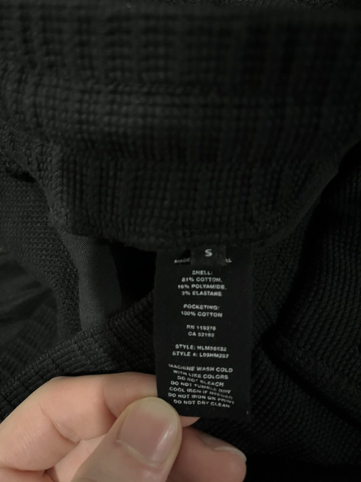 Helmut Lang Waffle Weave Shorts Size US 30 / EU 46 - 4 Thumbnail