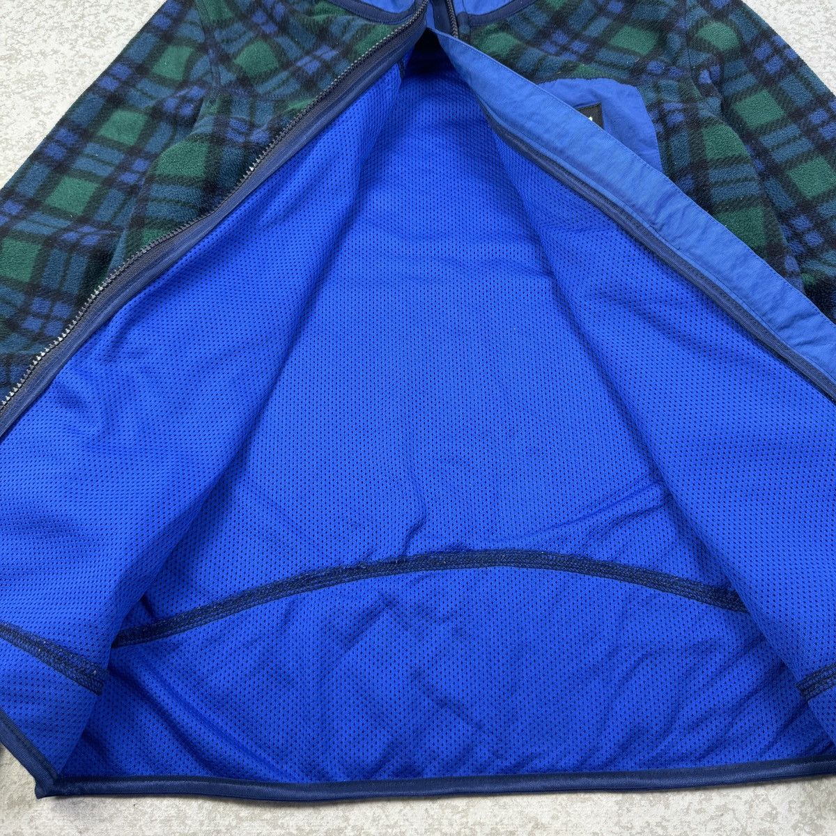 Psycho Bunny Psycho Bunny Plaid Fleece Hoodie Size M / US 6-8 / IT 42-44 - 7 Thumbnail