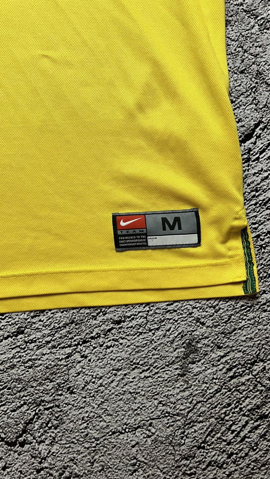 Nike 1999 Brazil football team Rivaldo vintage jersey by nike Size US M / EU 48-50 / 2 - 4 Thumbnail