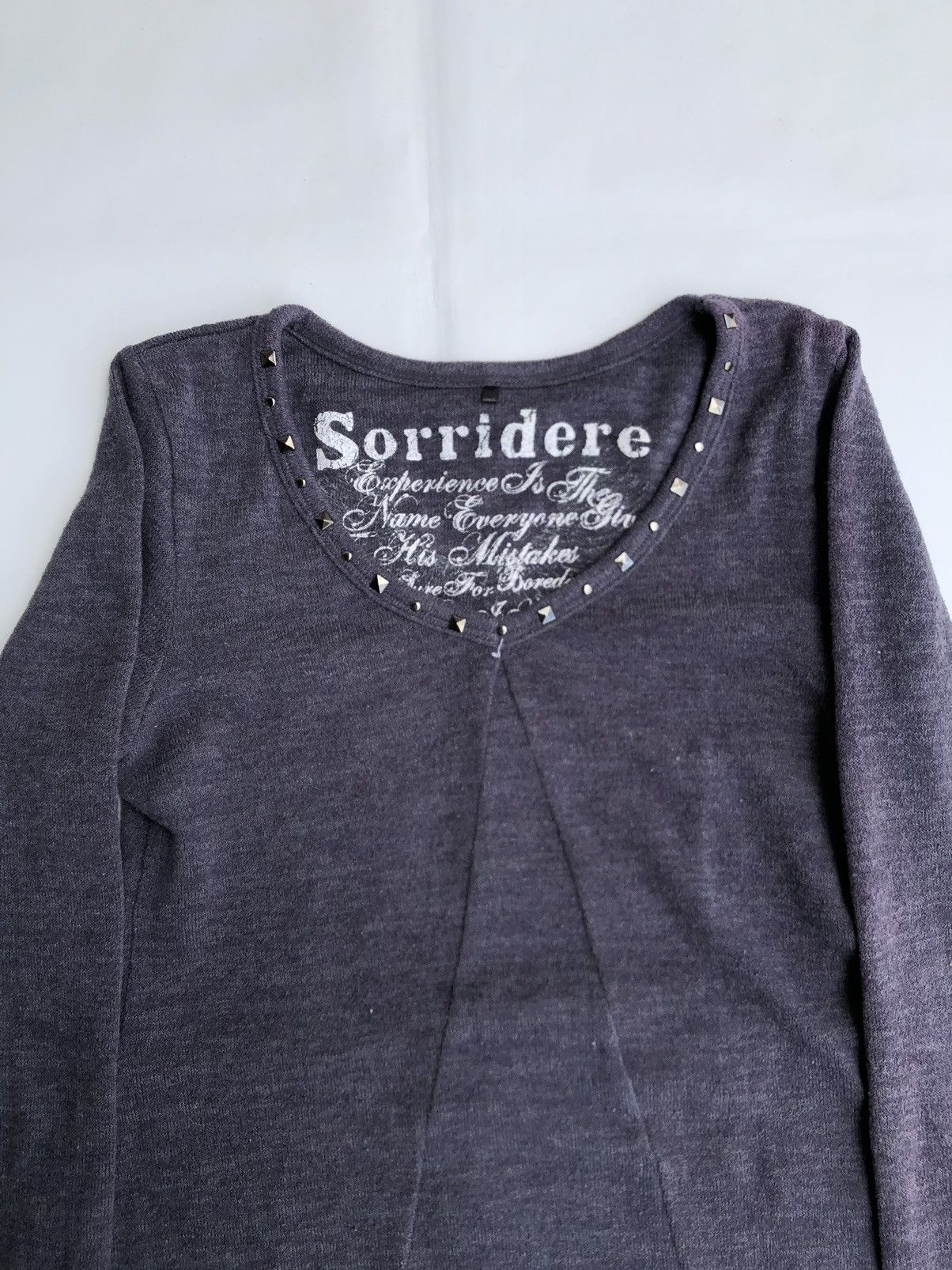 If Six Was Nine Japanese Studded Sorridere LongSleeve Rock Punk Style Size US M / EU 48-50 / 2 - 4 Thumbnail