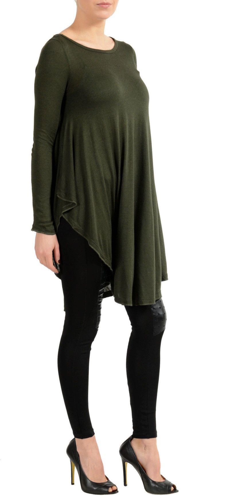 Maison Margiela Maison Margiela MM6 Draped Asymmetric Long Sleeve Dress M Size M / US 6-8 / IT 42-44 - 4 Thumbnail