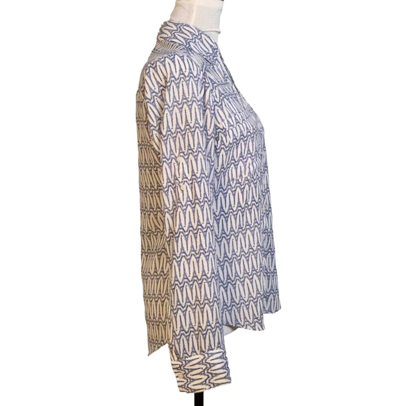 Express Express Size XS Blouse Portofino Eiffel Tower Print Size XS / US 0-2 / IT 36-38 - 3 Thumbnail