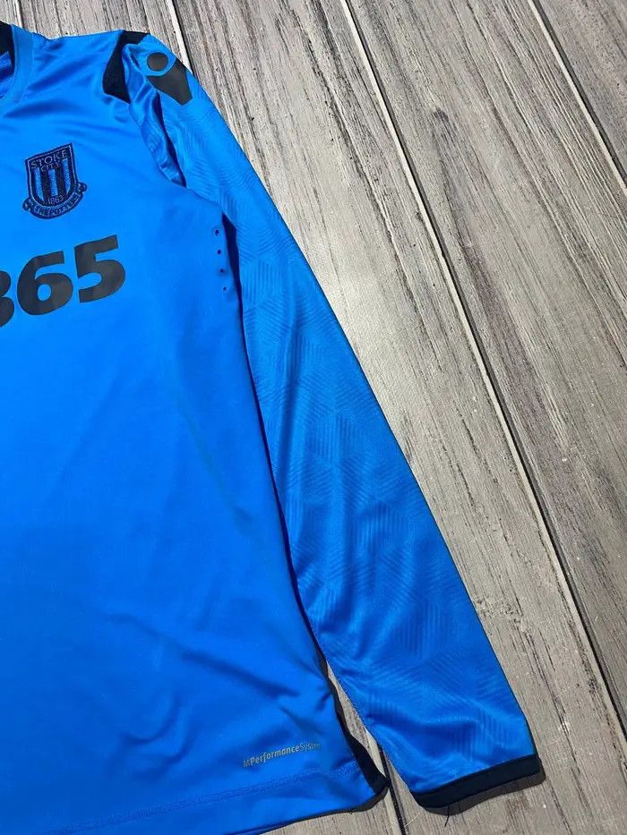 Macron Stoke City 2018 2019 Home Goalkeeper Shirt Soccer Jersey Size US S / EU 44-46 / 1 - 10 Thumbnail