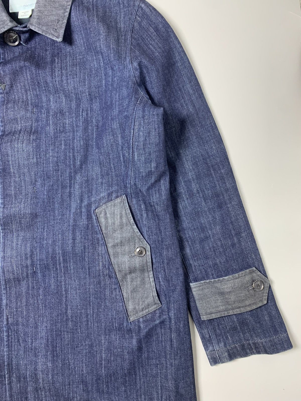 Nanamica NANAMICA GORE-TEX DENIM PARKA Size US S / EU 44-46 / 1 - 4 Thumbnail