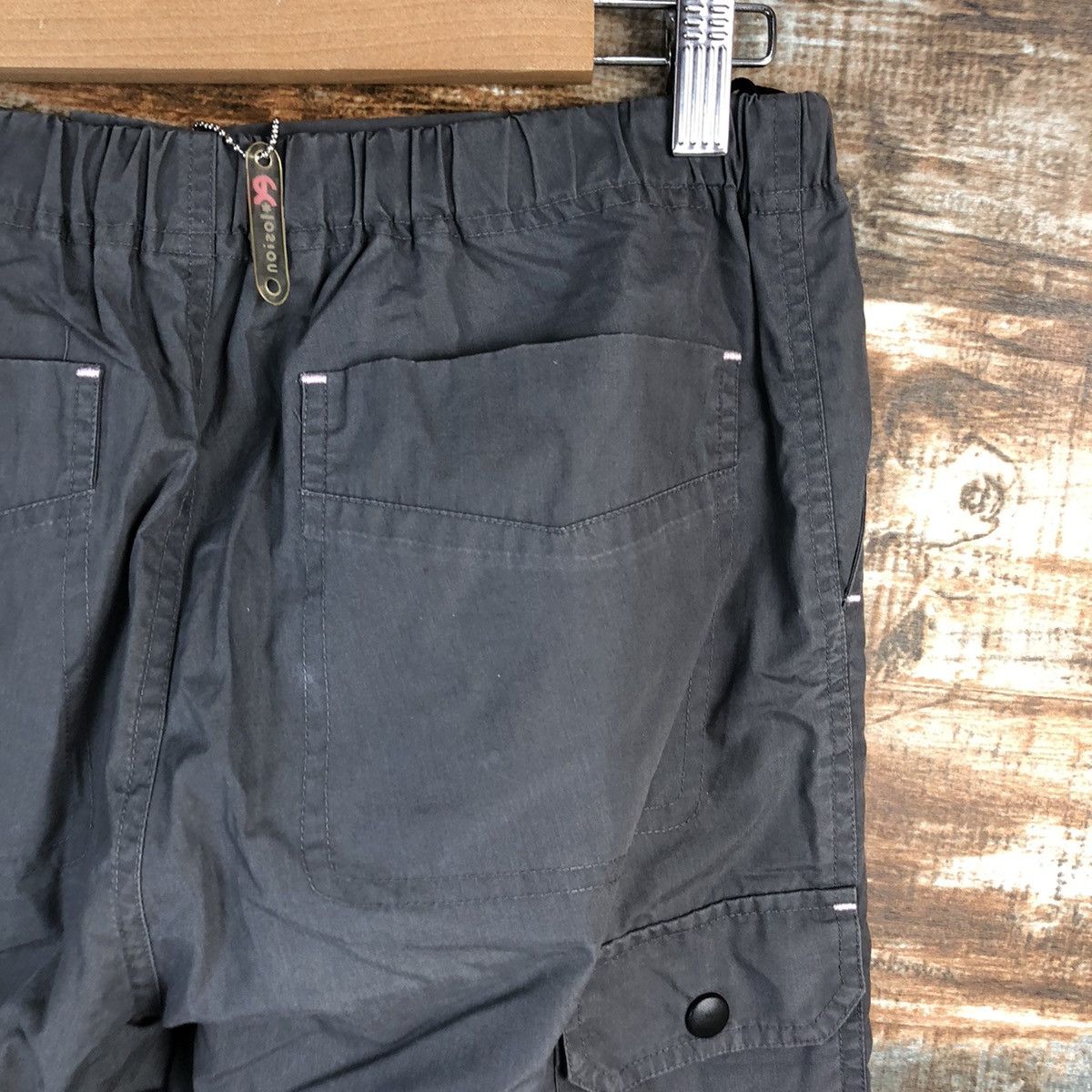 Japanese Brand Eclosion Grey Casual hiking Pants #A2377 Size 26" / US 2 / IT 38 - 17 Thumbnail
