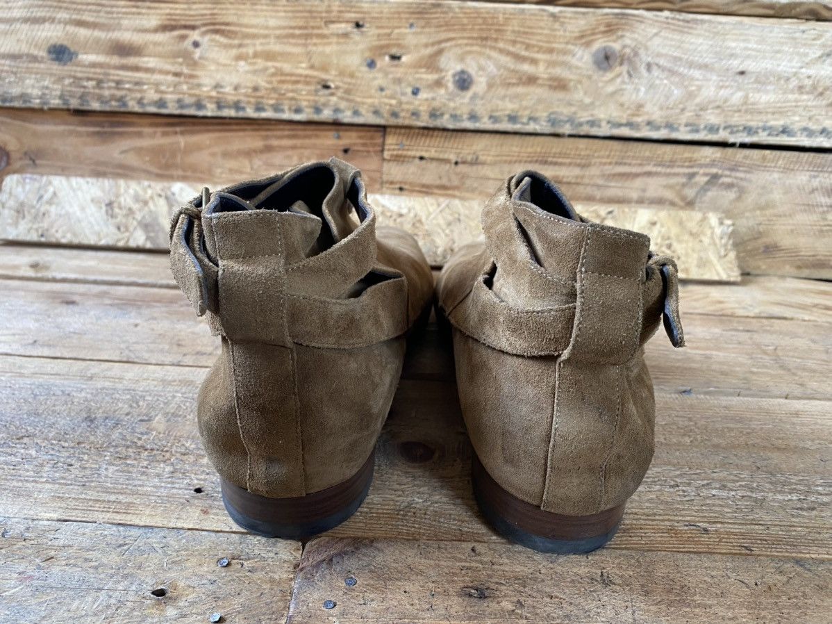 Saint Laurent Paris Saint Laurent jodphur brown suede leather boots sz 42.5 Size US 9.5 / EU 42-43 - 5 Thumbnail