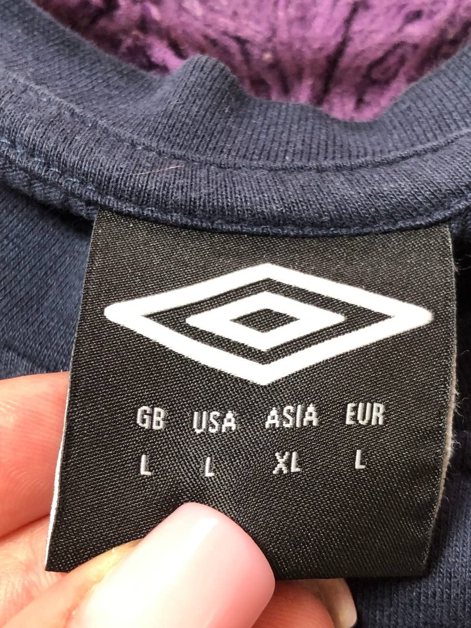 Umbro Umbro Y2K Logo 100% Cotton Short Sleeve T-Shirt Size L Size US L / EU 52-54 / 3 - 2 Thumbnail