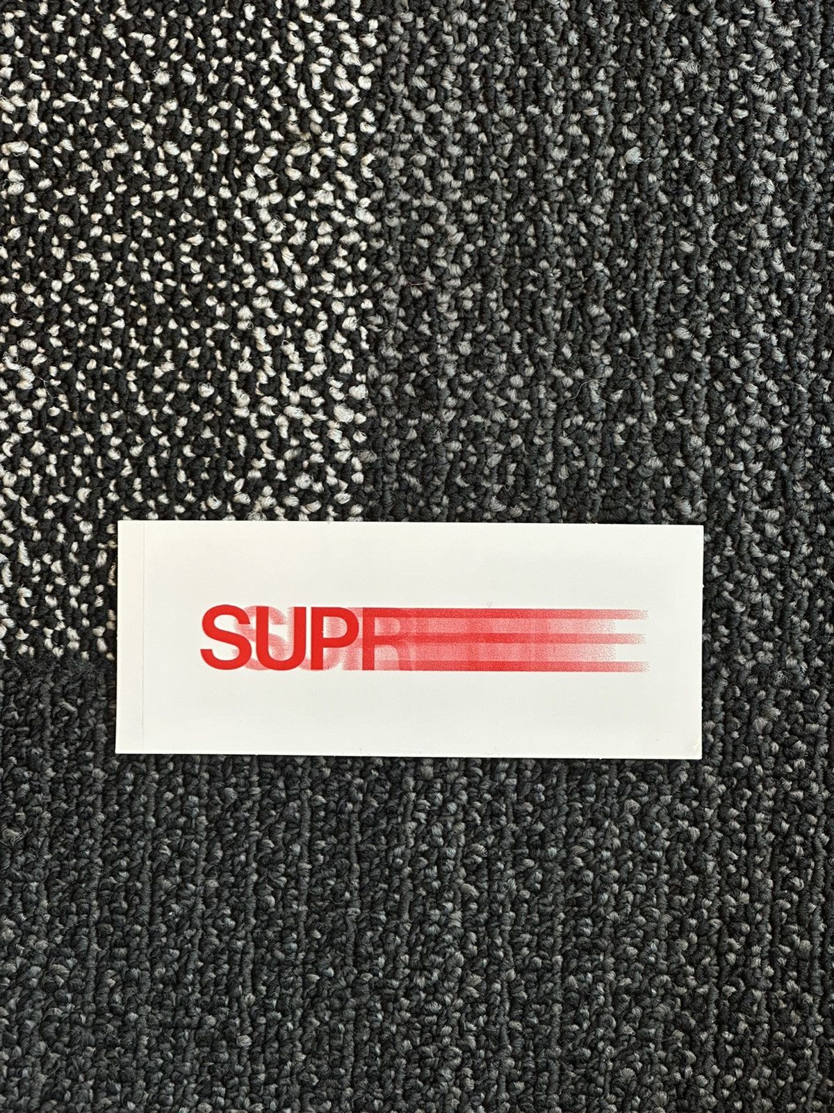 Supreme Motion Logo Sticker | Grailed
