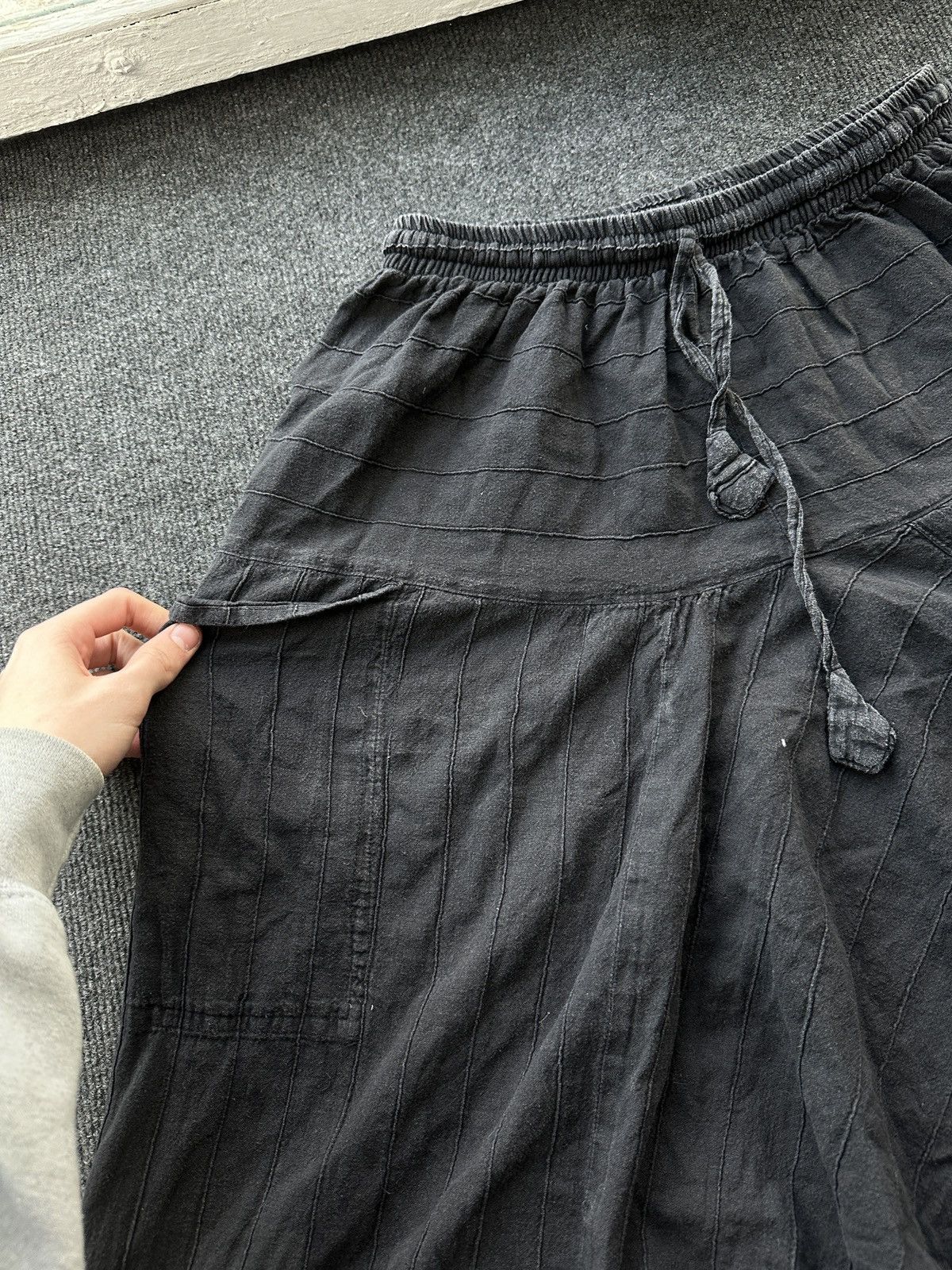 Other 🚨 JUNYA WATANABE STYLE PANTS BLACK OVERSIZED Size US 30 / EU 46 - 5 Thumbnail