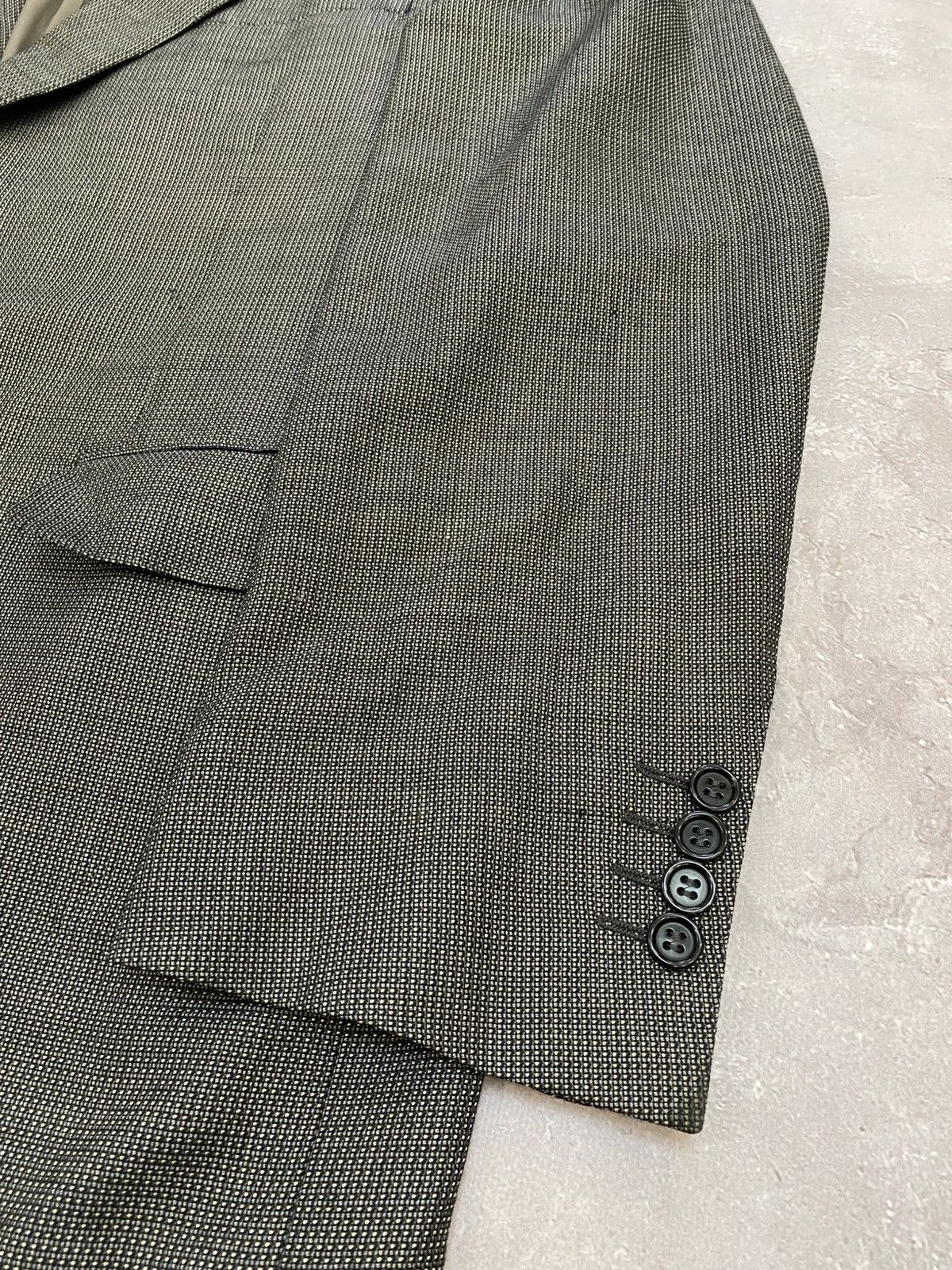 Canali Vintage Canali Formal Blazer Wool Retro Mafia Italy Size 54R - 7 Thumbnail