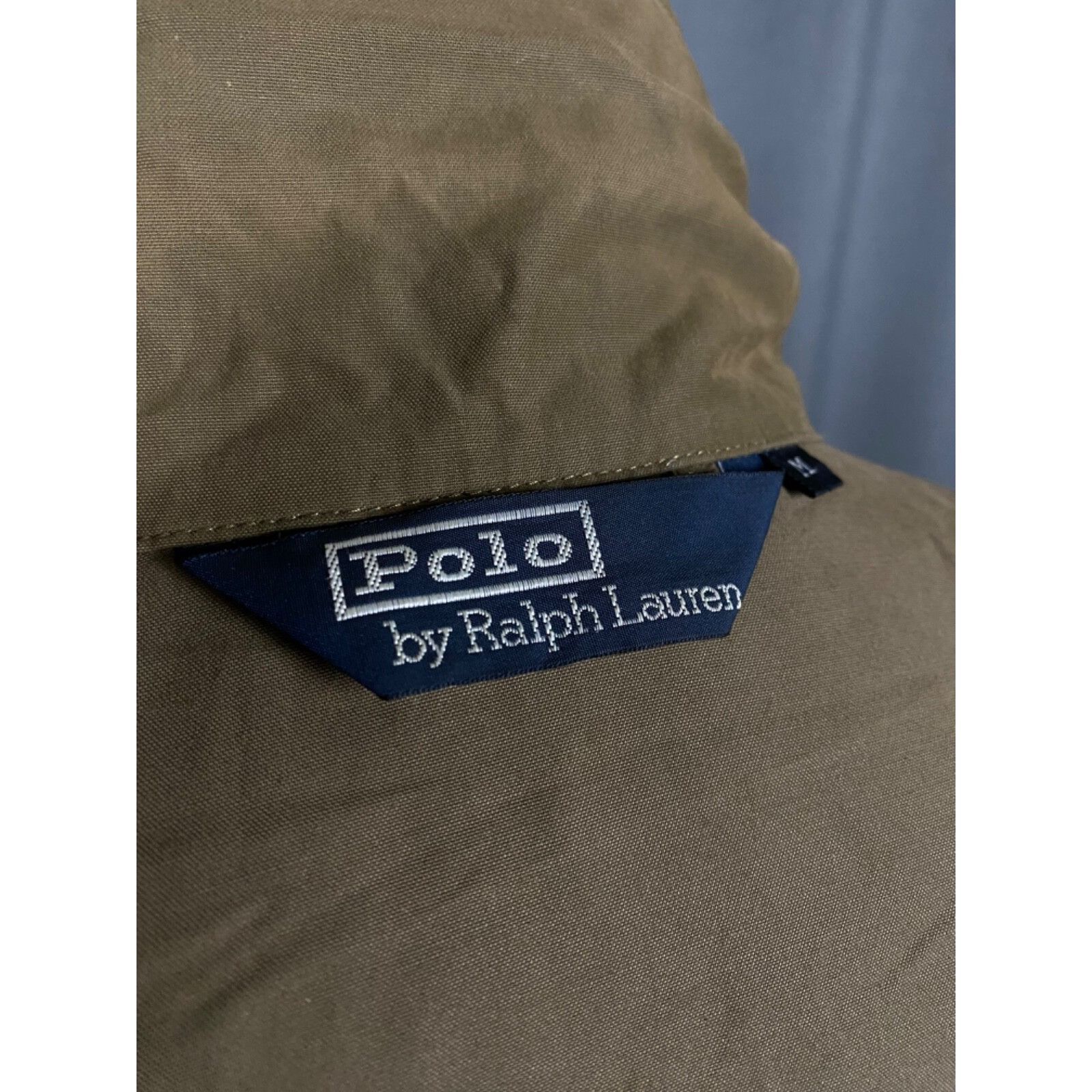 Polo Ralph Lauren Polo Ralph Lauren VTG Men's Beige Brown Coach Zip Collared J Size US M / EU 48-50 / 2 - 10 Thumbnail