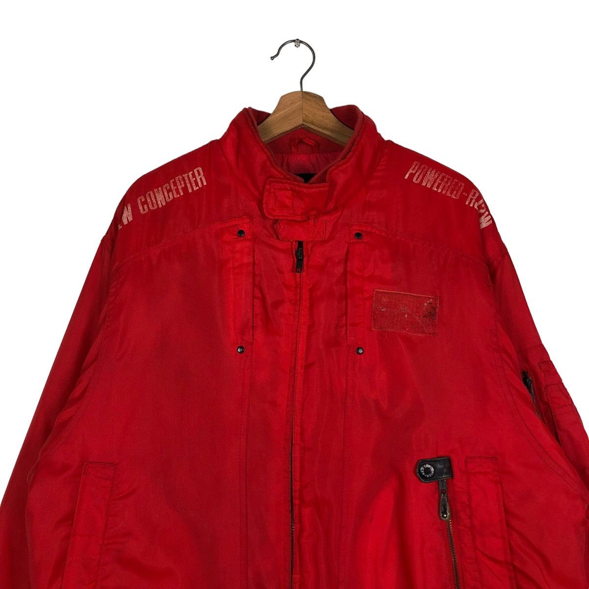 Kadoya 🔥BONDAGE PARACHUTE BIKER JACKET NEW CONCEPTER ISSEY MIYAKE Size US L / EU 52-54 / 3 - 8 Thumbnail
