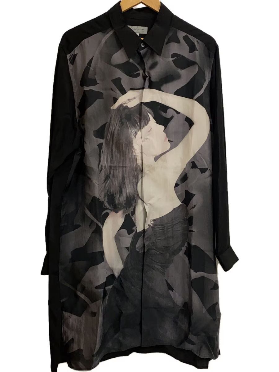 Yohji Yamamoto yohji yamamoto POUR HOMME rayon long sleeve shirt Size US L / EU 52-54 / 3 - 1 Thumbnail