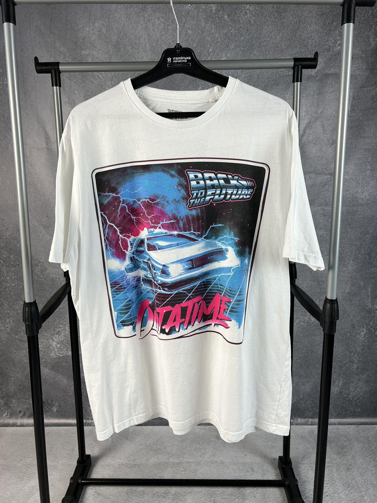 Band Tees Back to the future movie promo merchandise T-shirt Size US XL / EU 56 / 4 - 1 Thumbnail