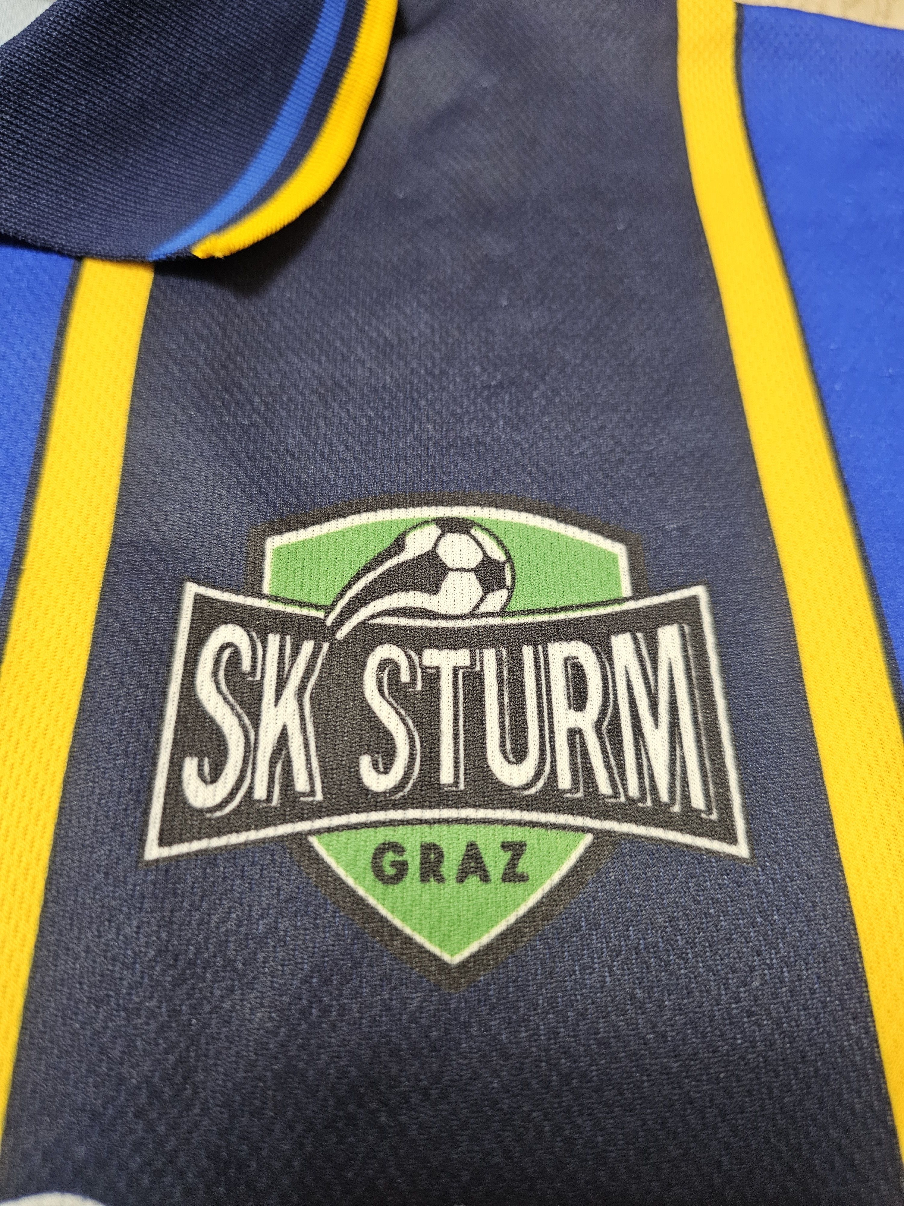 All Sport × Puma × Vintage SK STURM GRAZ 1996 1998 AWAY VASTIC FOOTBALL SOCCER JERSEY Size US M / EU 48-50 / 2 - 4 Thumbnail