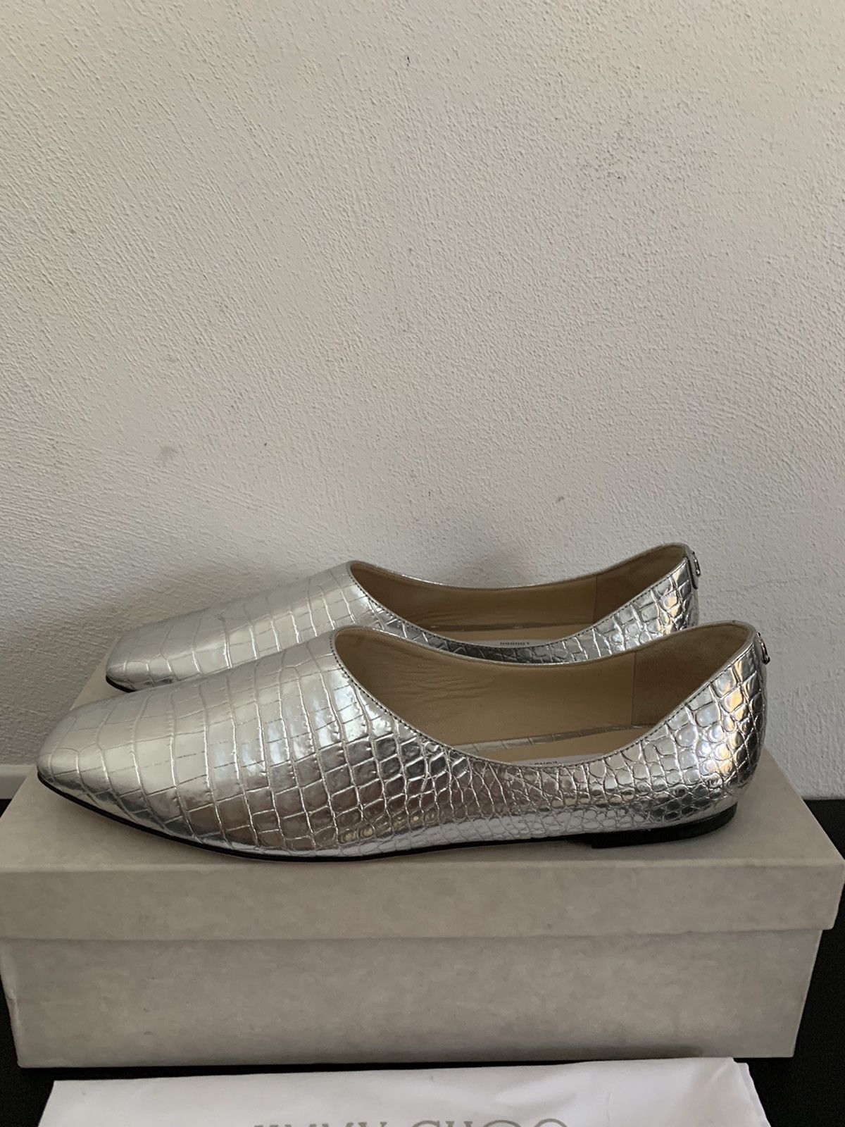 Jimmy Choo Jimmy Choo Leather Mocassino Retail €650 Size US 10 / IT 40 - 3 Thumbnail