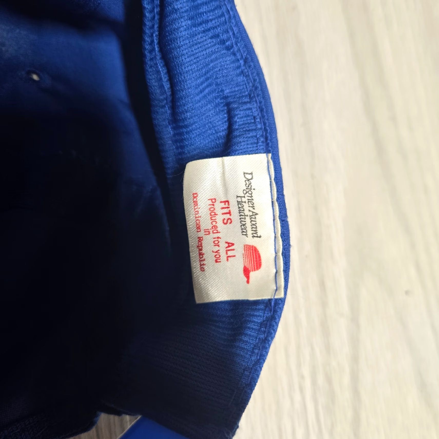 Vintage VINTAGE 1980s Made in USA Roanoke VA WDBJ 7 Trucker Hat Cap Adjustable Blue Men Size ONE SIZE - 6 Thumbnail