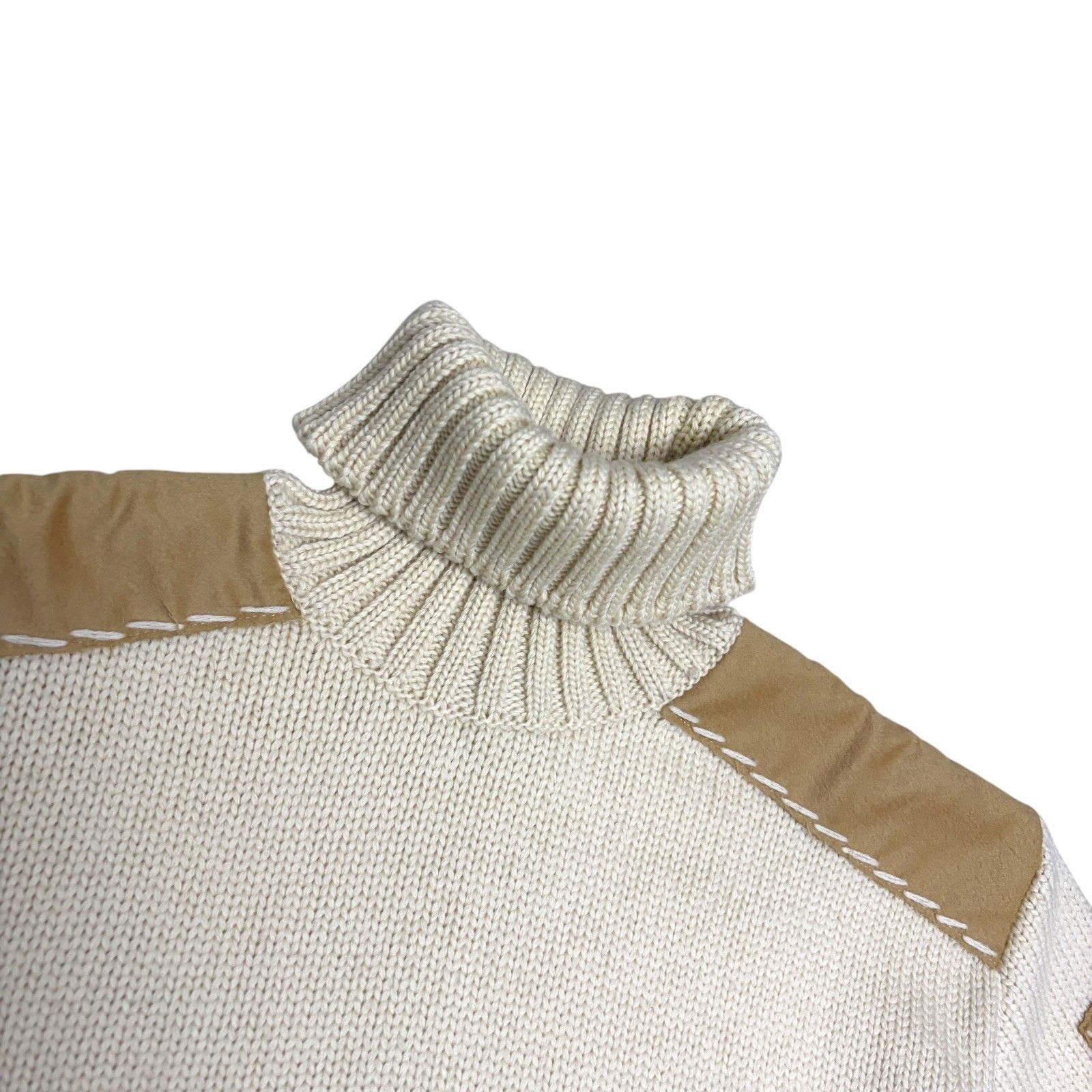 Paul & Shark $1,000 PAUL & SHARK Yachting Wool Sweater Turtleneck Large Size US L / EU 52-54 / 3 - 7 Thumbnail