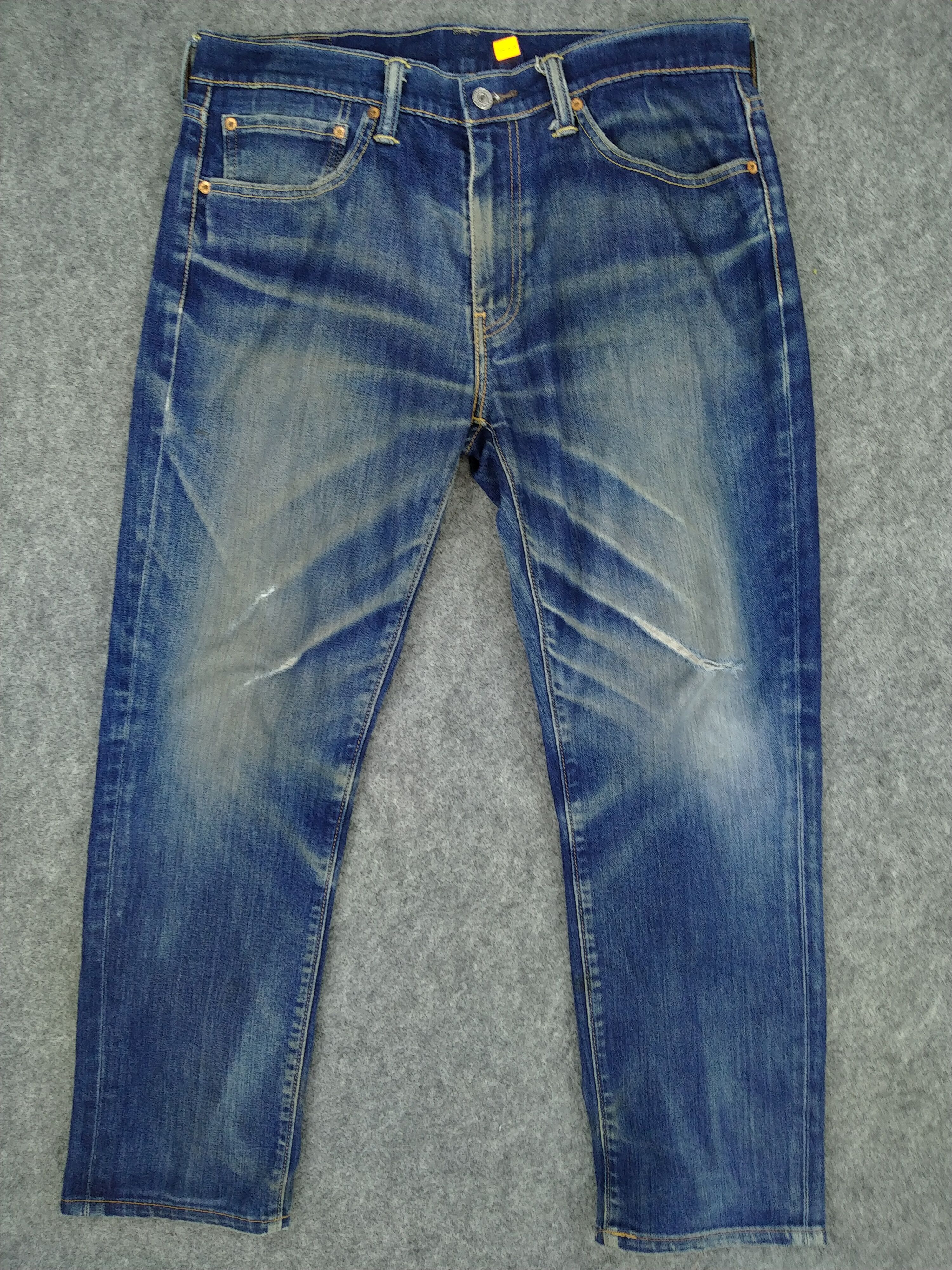 Levi's Levi's 511 Distressed Denim 35x28 -JN218 Size US 35 - 1 Thumbnail