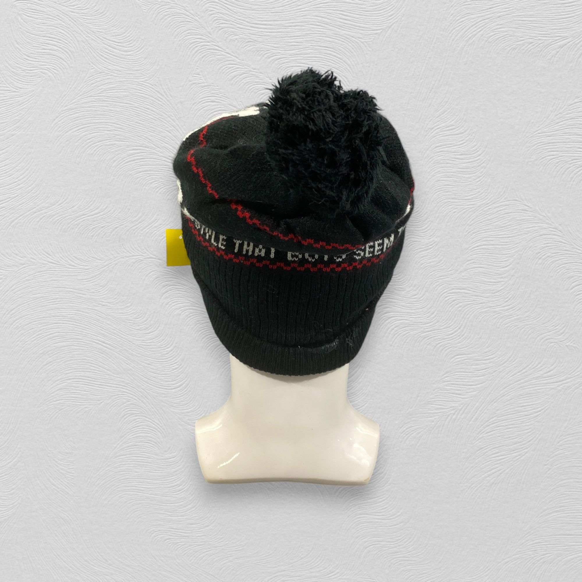 Japanese Brand Batsu Studio Have A crush on A Rock Star Pom Pom Hat-BN702 Size ONE SIZE - 4 Thumbnail