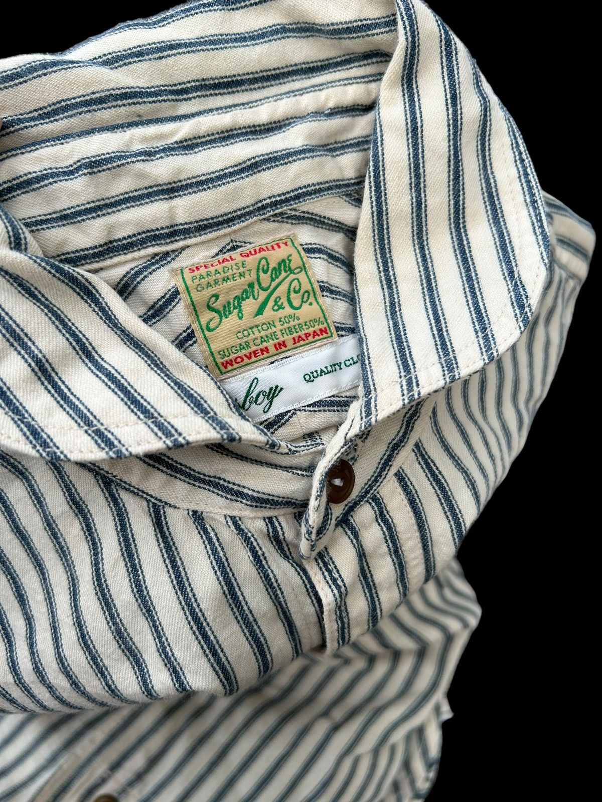Beams Plus × Japanese Brand × Sugar Cane Sugar Cane x BeamsBoy Woven in Japan 🔥🔥 Size US S / EU 44-46 / 1 - 6 Thumbnail
