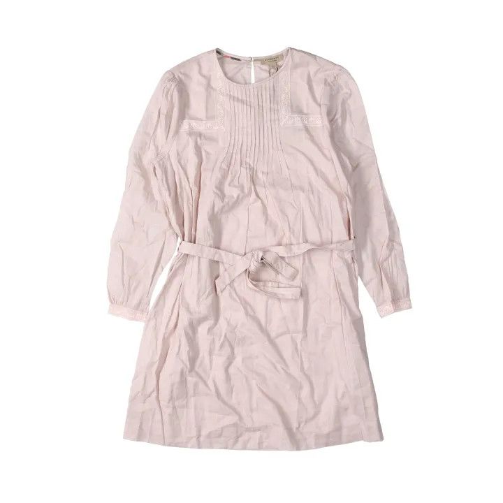 Burberry Burberry Short Sleeve Dress with Belt 0079 Size M / US 6-8 / IT 42-44 - 1 Thumbnail