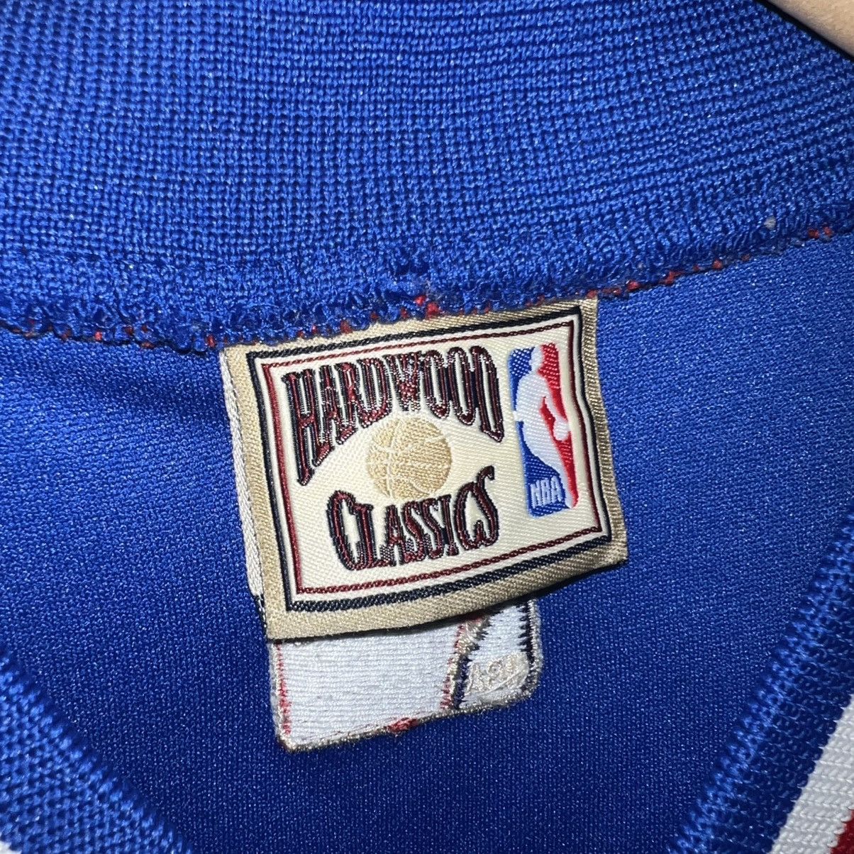 Majestic VINTAGE HARDWOOD CLASSICS NBA PHILADELPHIA 76ERS WARM UP Size US XXL / EU 58 / 5 - 9 Thumbnail
