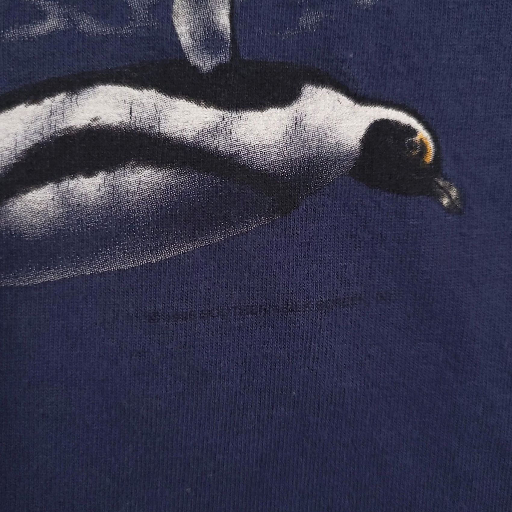 Fruit Of The Loom VINTAGE Aquarium of the Americas New Orleans Shirt Mens Large Tee 90s Made USA Navy Size US L / EU 52-54 / 3 - 4 Thumbnail