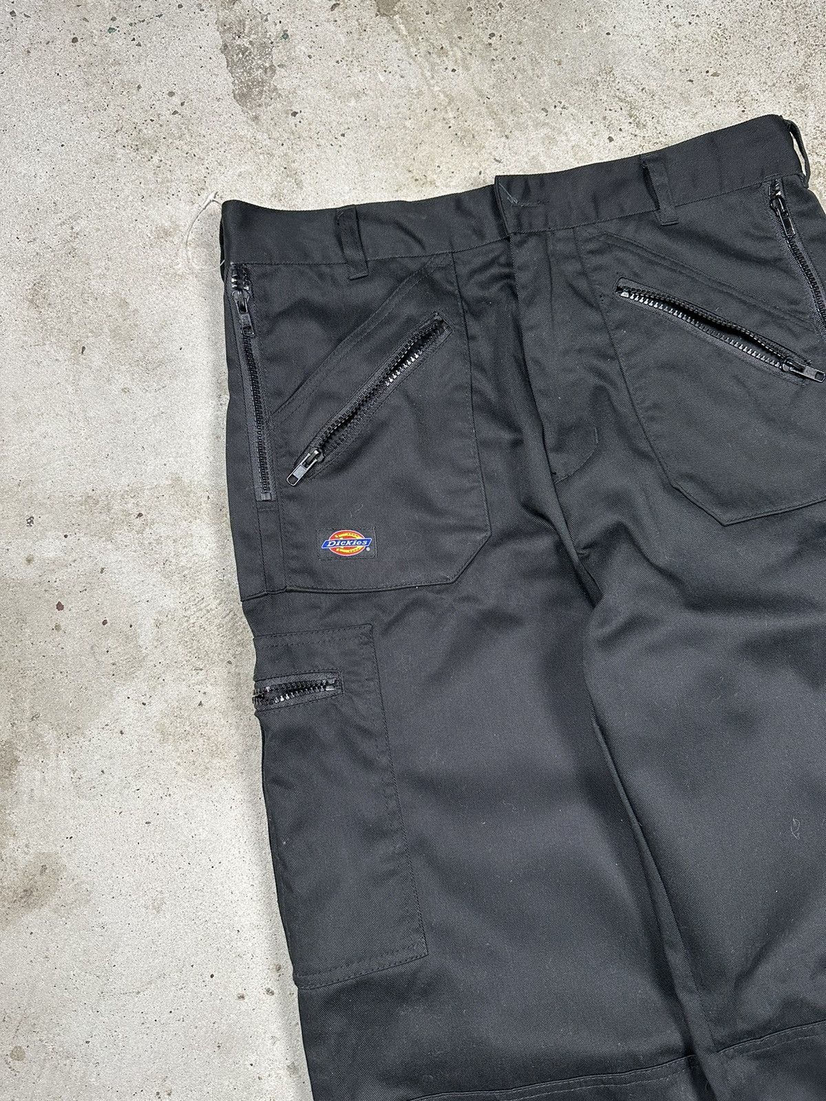 Dickies × Vintage ‼️ Vintage y2k Dickies Redhawk Black Cargo Double Knee Pants Size US 32 / EU 48 - 5 Thumbnail