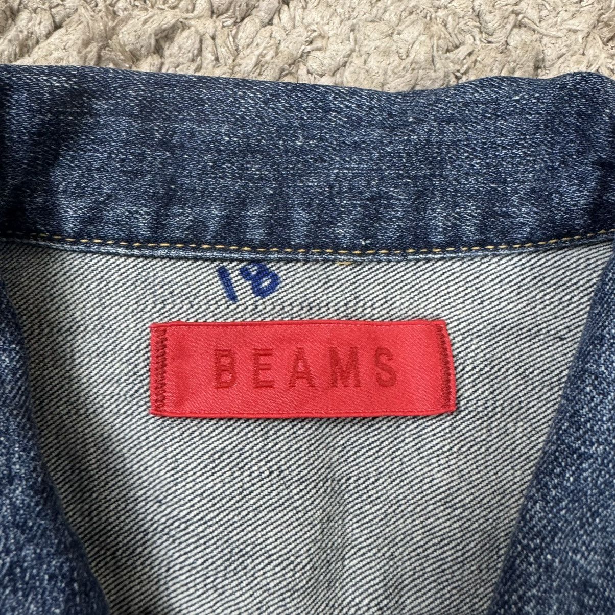 Japanese Brand Beams Red Card Denim Jacket Size M / US 6-8 / IT 42-44 - 15 Thumbnail